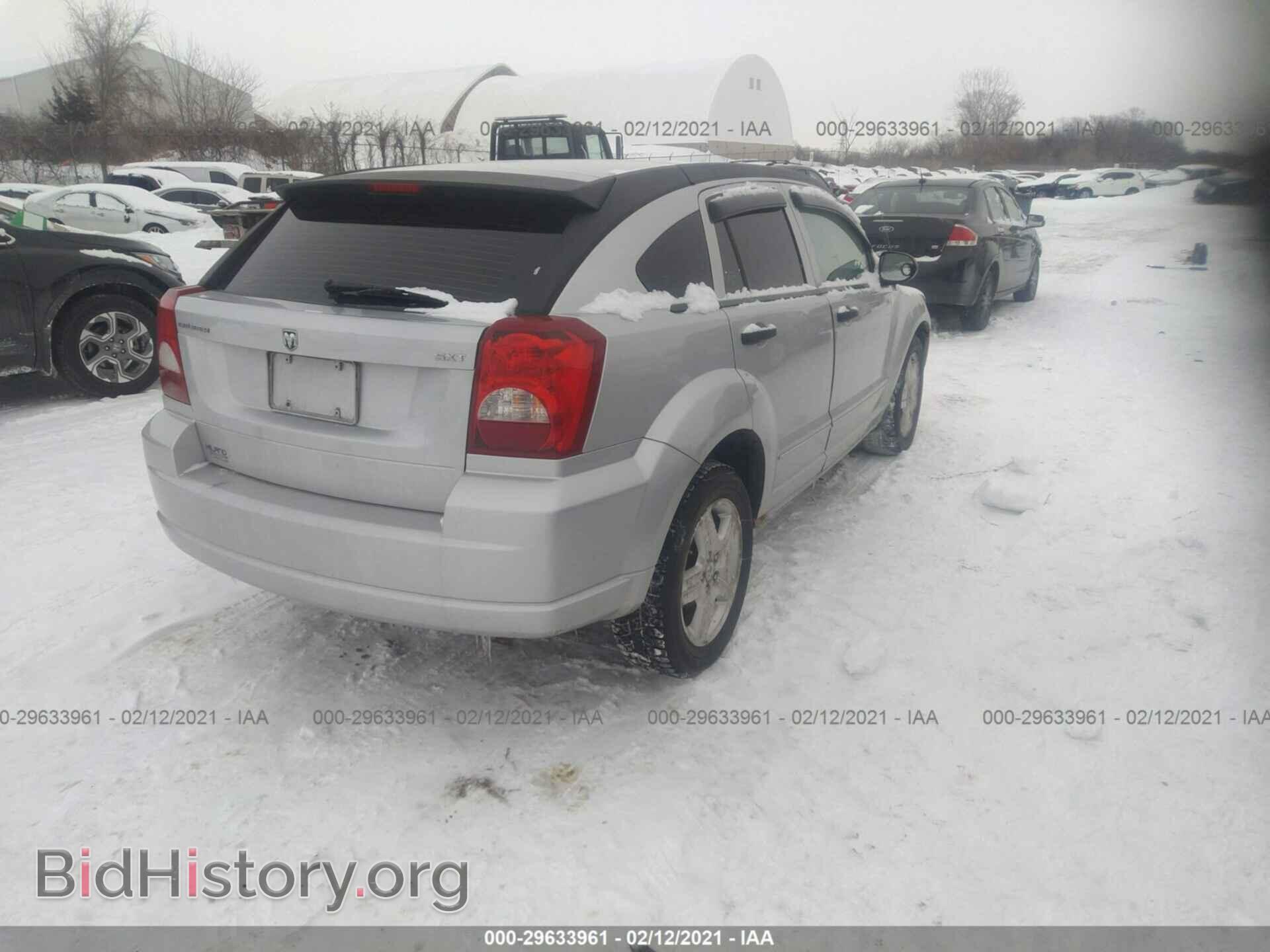 2007 DODGE CALIBER - VIN: 1B3HB48B97D521717 - Фото 4