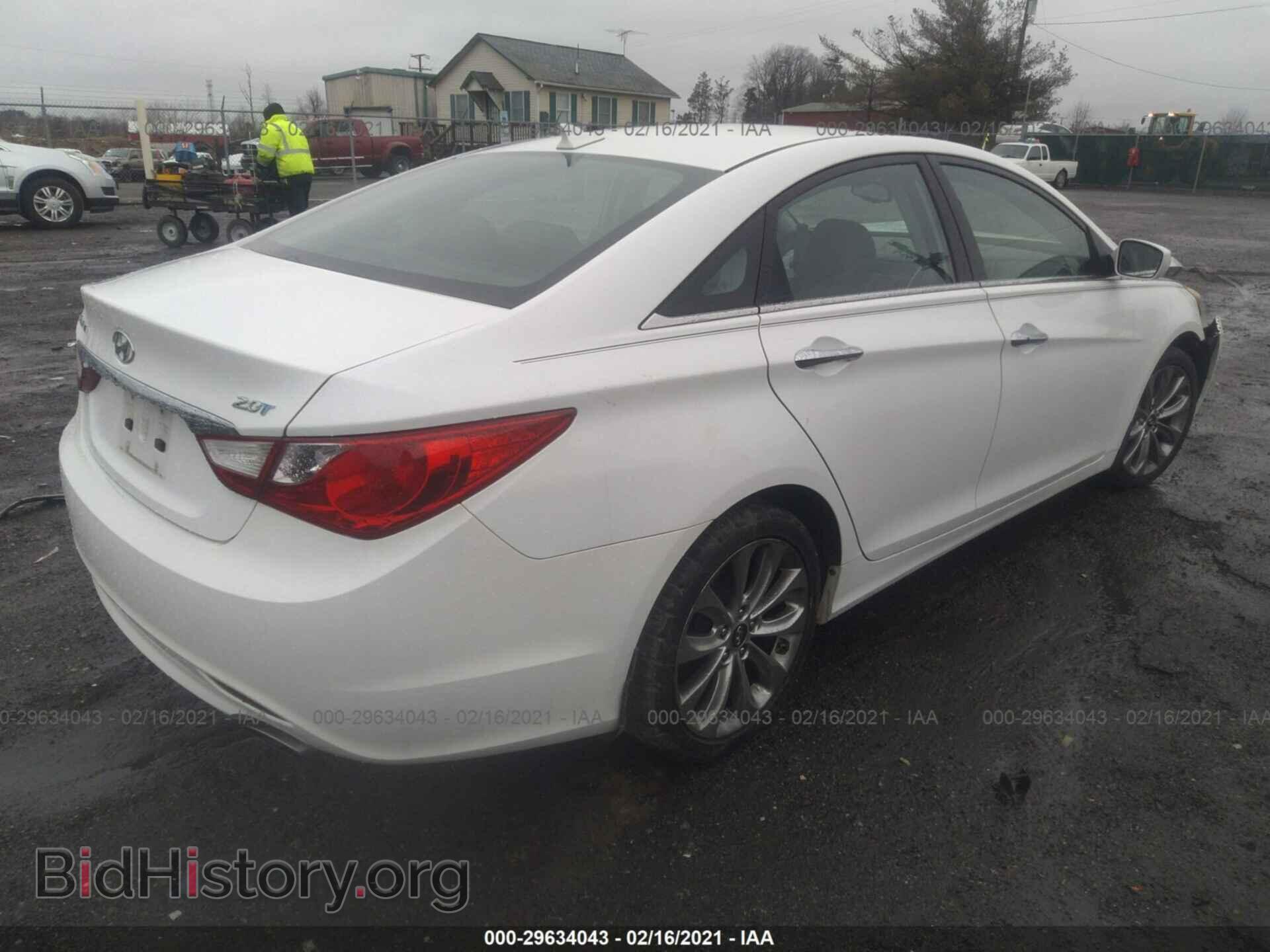 2012 HYUNDAI SONATA - VIN: 5NPEC4AB6CH434340 - Фото 4