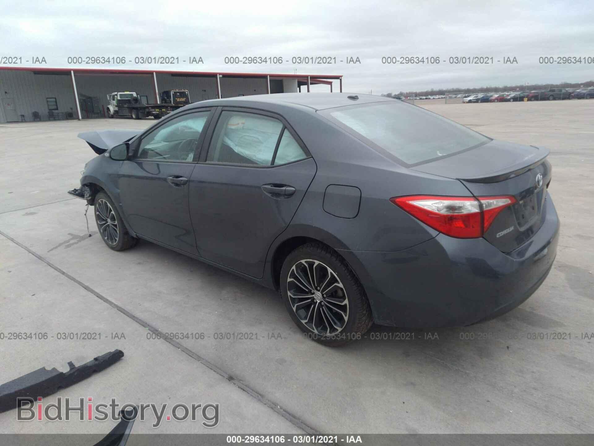 2014 TOYOTA COROLLA - VIN: 5YFBURHE8EP166569 - Фото 3