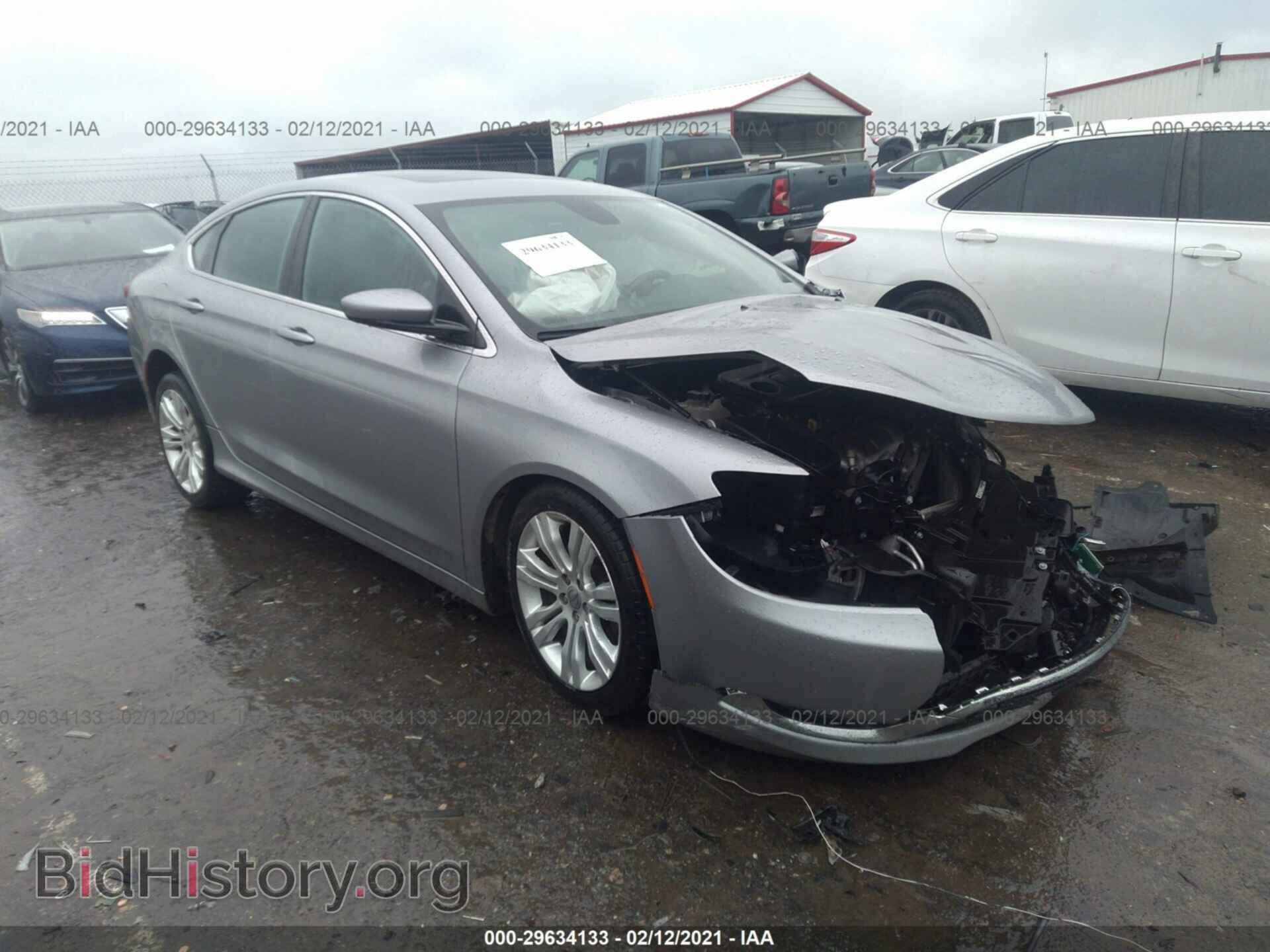 Фотография 1C3CCCAB4GN134968 - CHRYSLER 200 2016