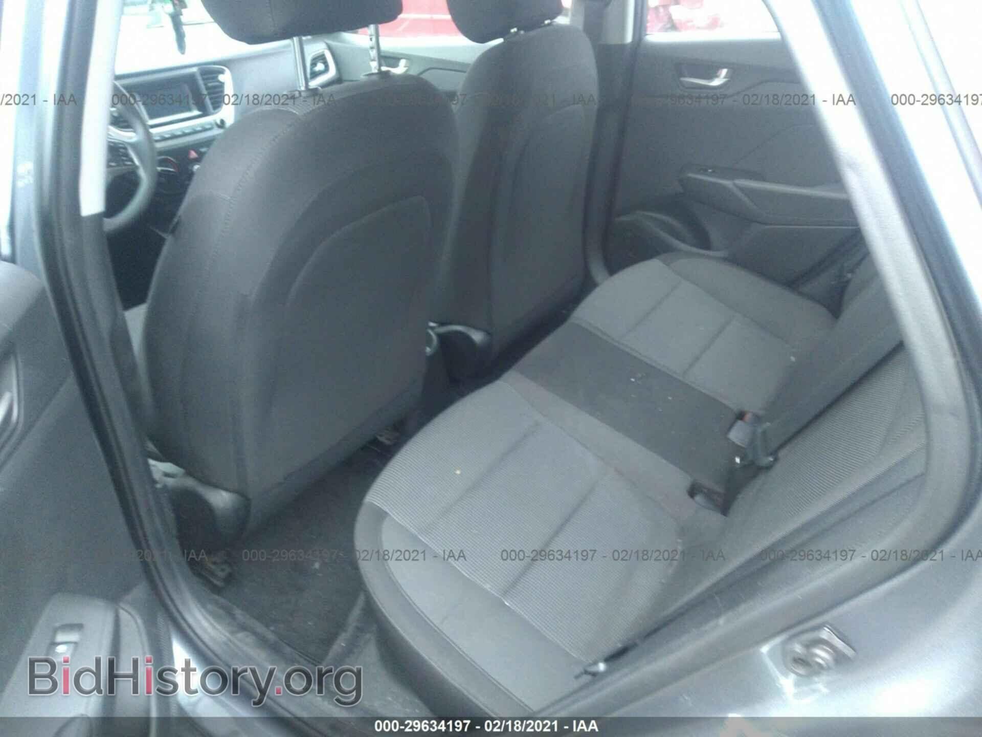 2018 HYUNDAI ACCENT - VIN: 3KPC24A38JE026331 - Фото 8