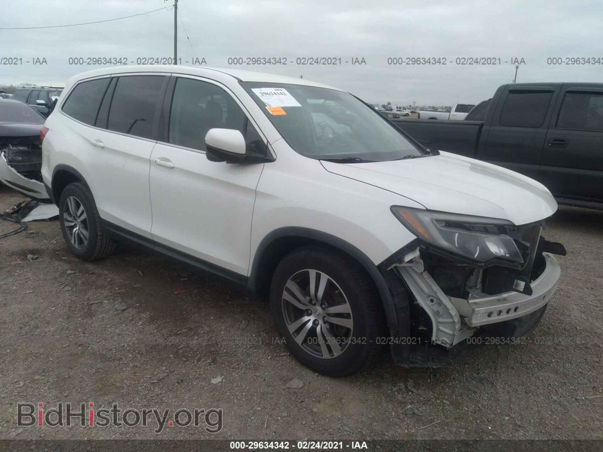 Фотография 5FNYF5H39GB019445 - HONDA PILOT 2016