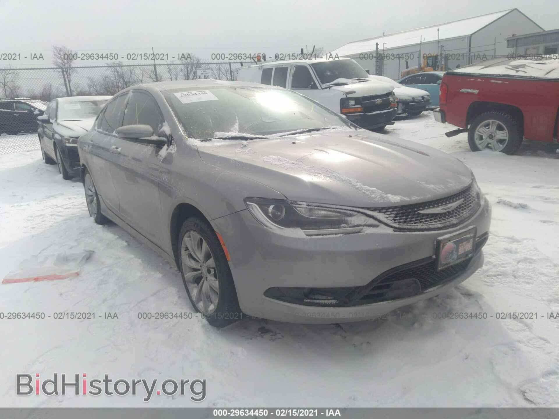 Фотография 1C3CCCBB8FN703060 - CHRYSLER 200 2015