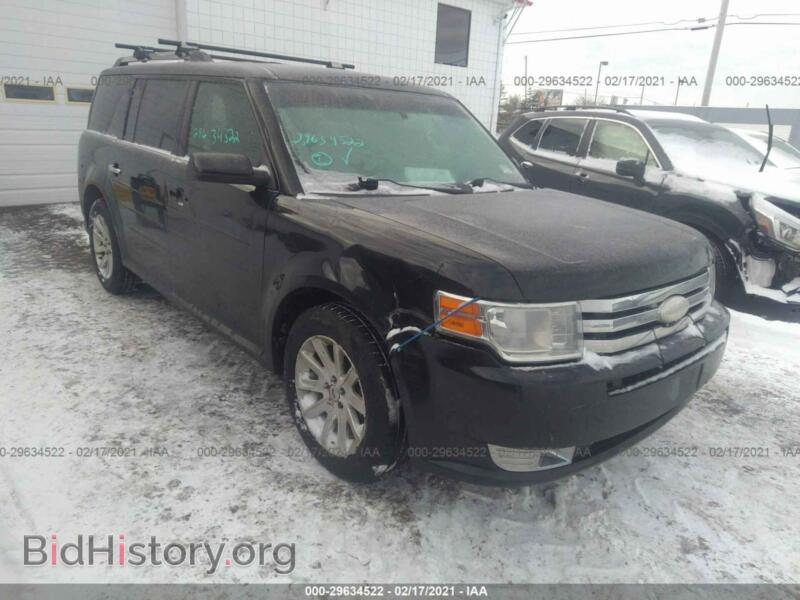 2011 Ford FLEX SEL (VIN 2FMGK5CCXBBD34769) — фото 1 из 11, IAAI, повреждение: передняя и задняя часть