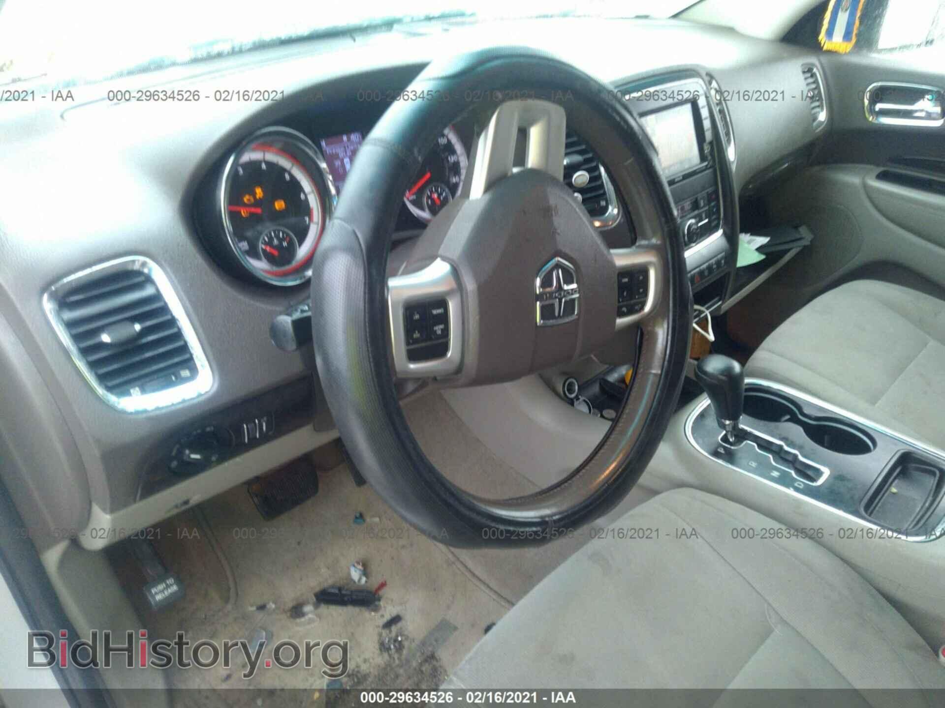 2012 DODGE DURANGO - VIN: 1C4RDJDG1CC106209 - Фото 5