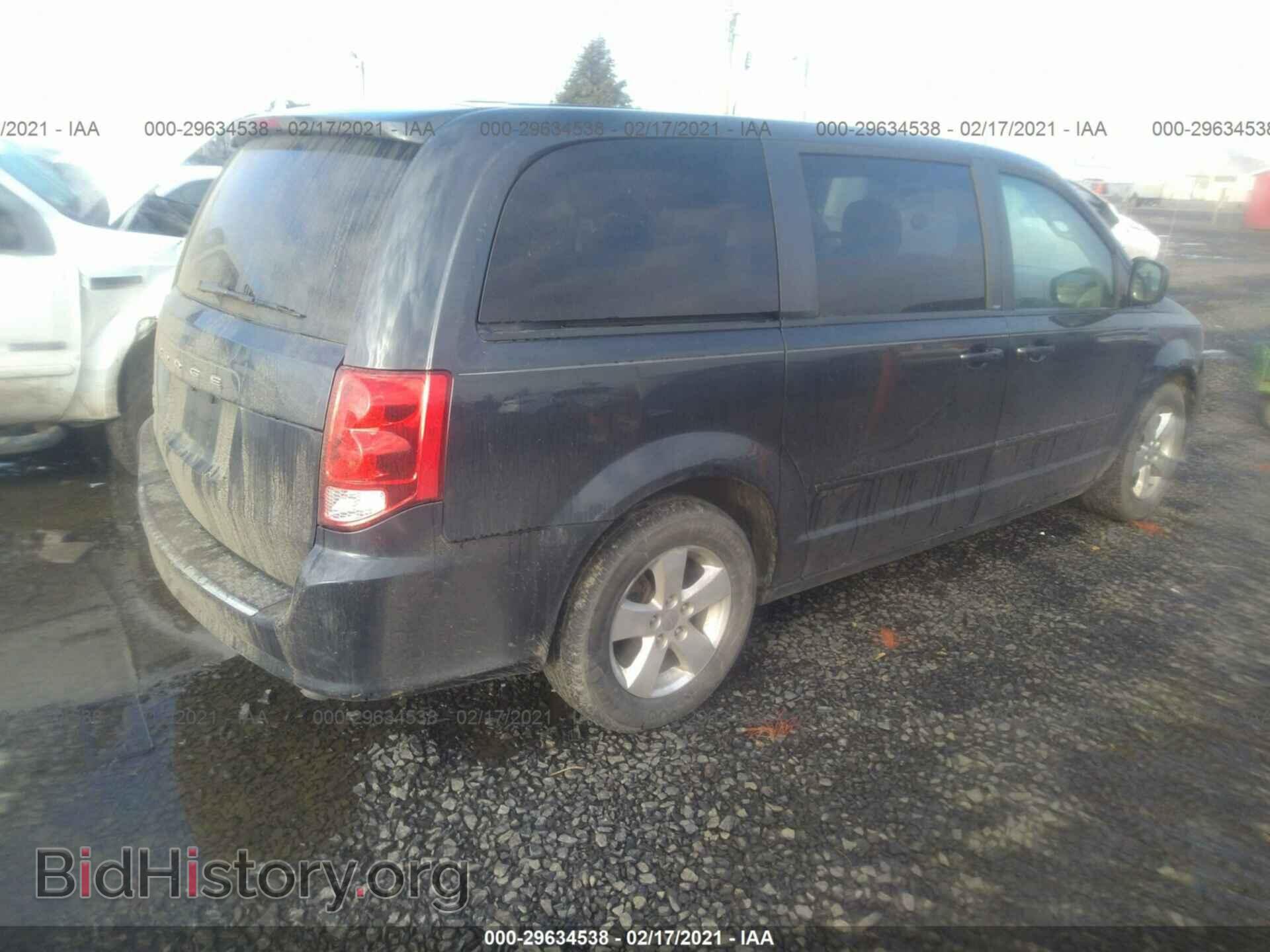 2013 DODGE GRAND CARAVAN - VIN: 2C4RDGBG9DR600512 - Фото 4