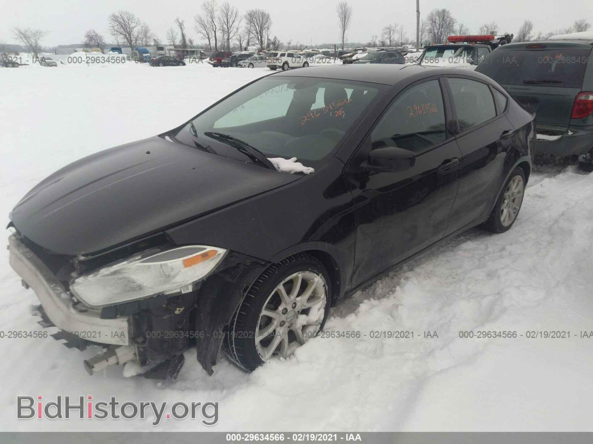 2013 DODGE DART - VIN: 1C3CDFBA3DD284219 - Фото 2