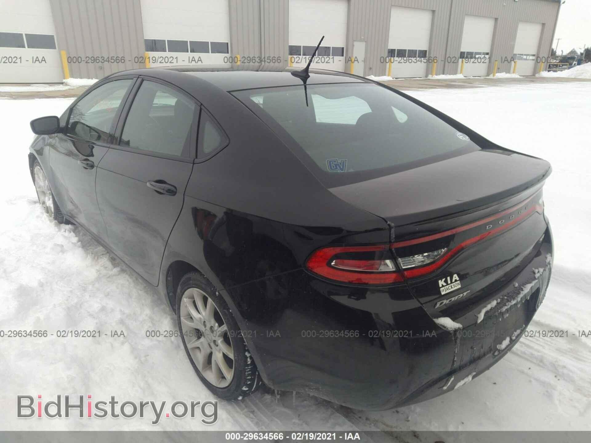 2013 DODGE DART - VIN: 1C3CDFBA3DD284219 - Фото 3