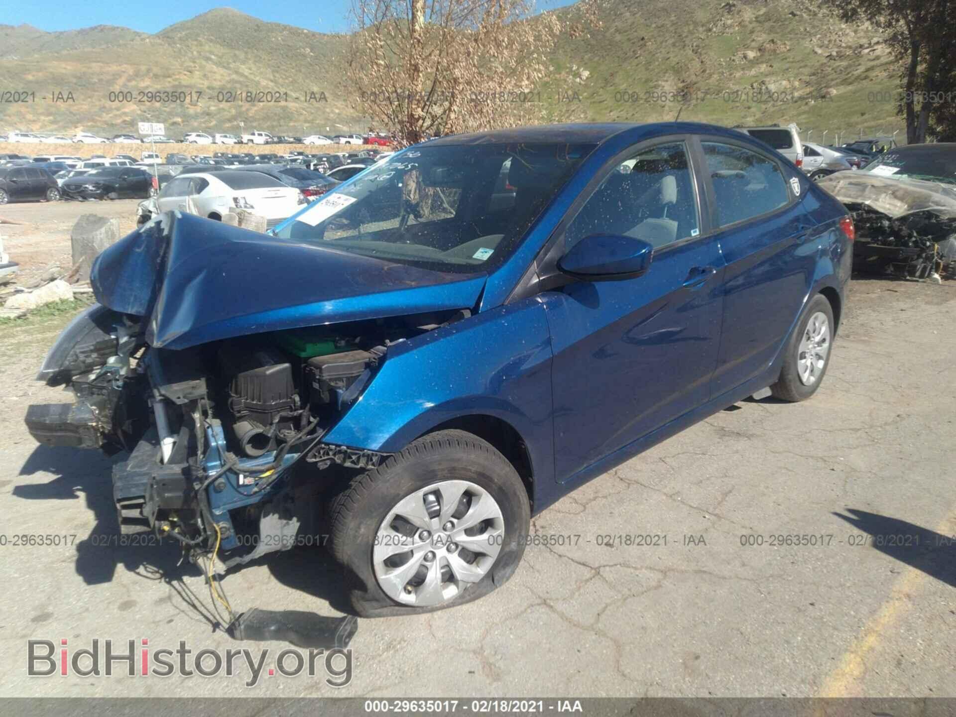 2017 HYUNDAI ACCENT - VIN: KMHCT4AE5HU274820 - Фото 2
