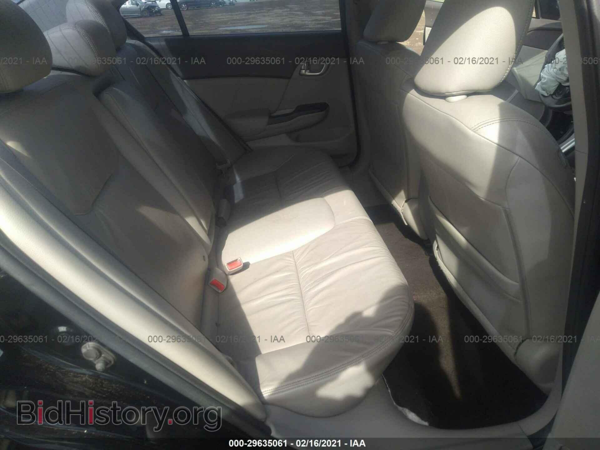 2012 HONDA CIVIC SDN - VIN: 2HGFB2F91CH527231 - Фото 8