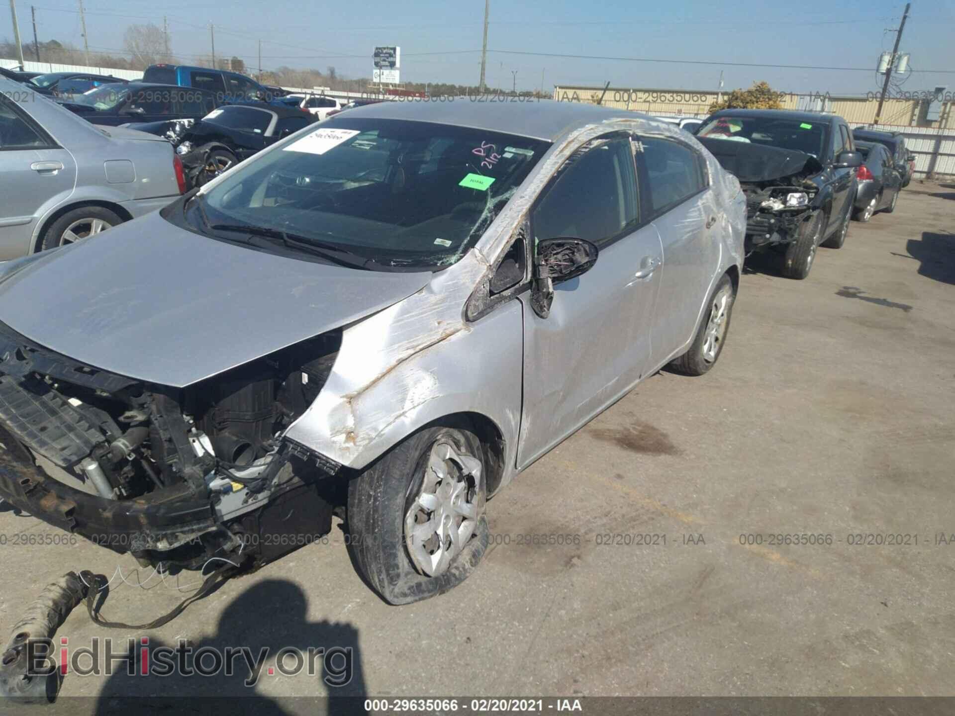 2016 KIA RIO - VIN: KNADM4A30G6546260 - Фото 2