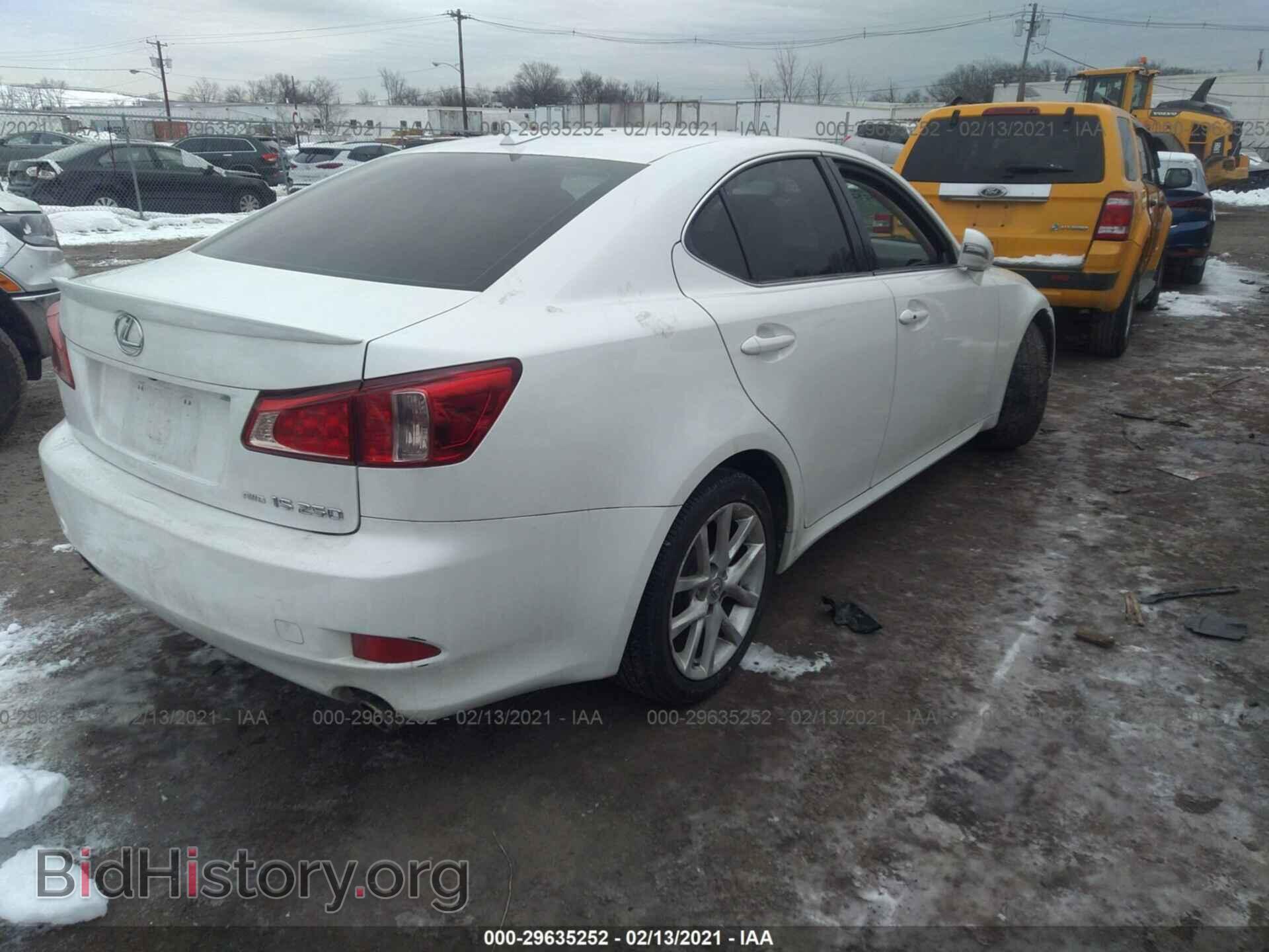 2011 LEXUS IS 250 - VIN: JTHCF5C29B5049191 - Фото 4