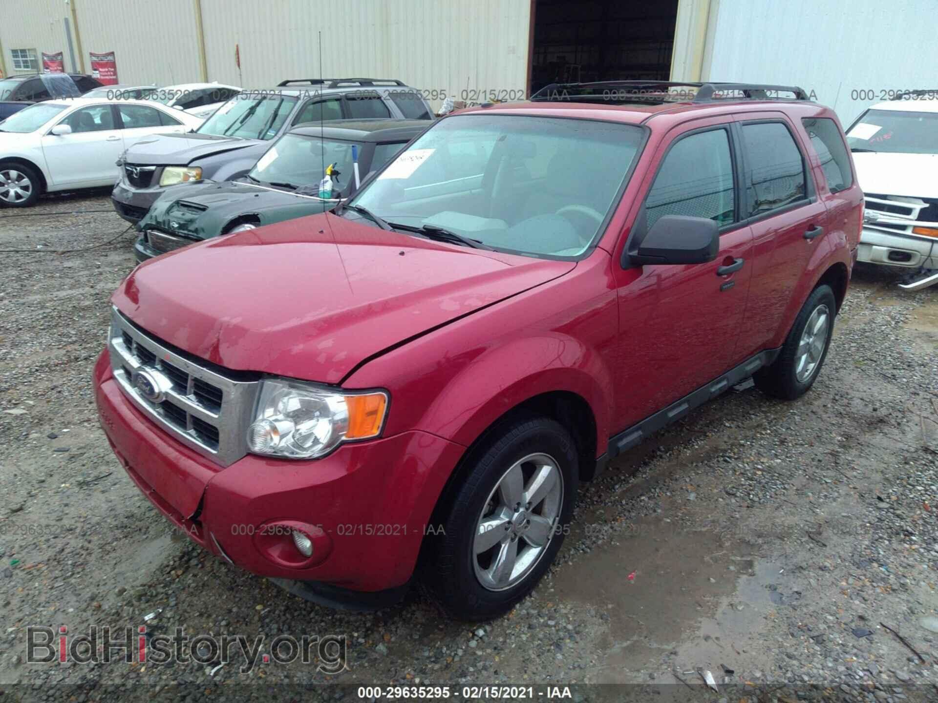 2011 FORD ESCAPE - VIN: 1FMCU0D77BKB09910 - Фото 2