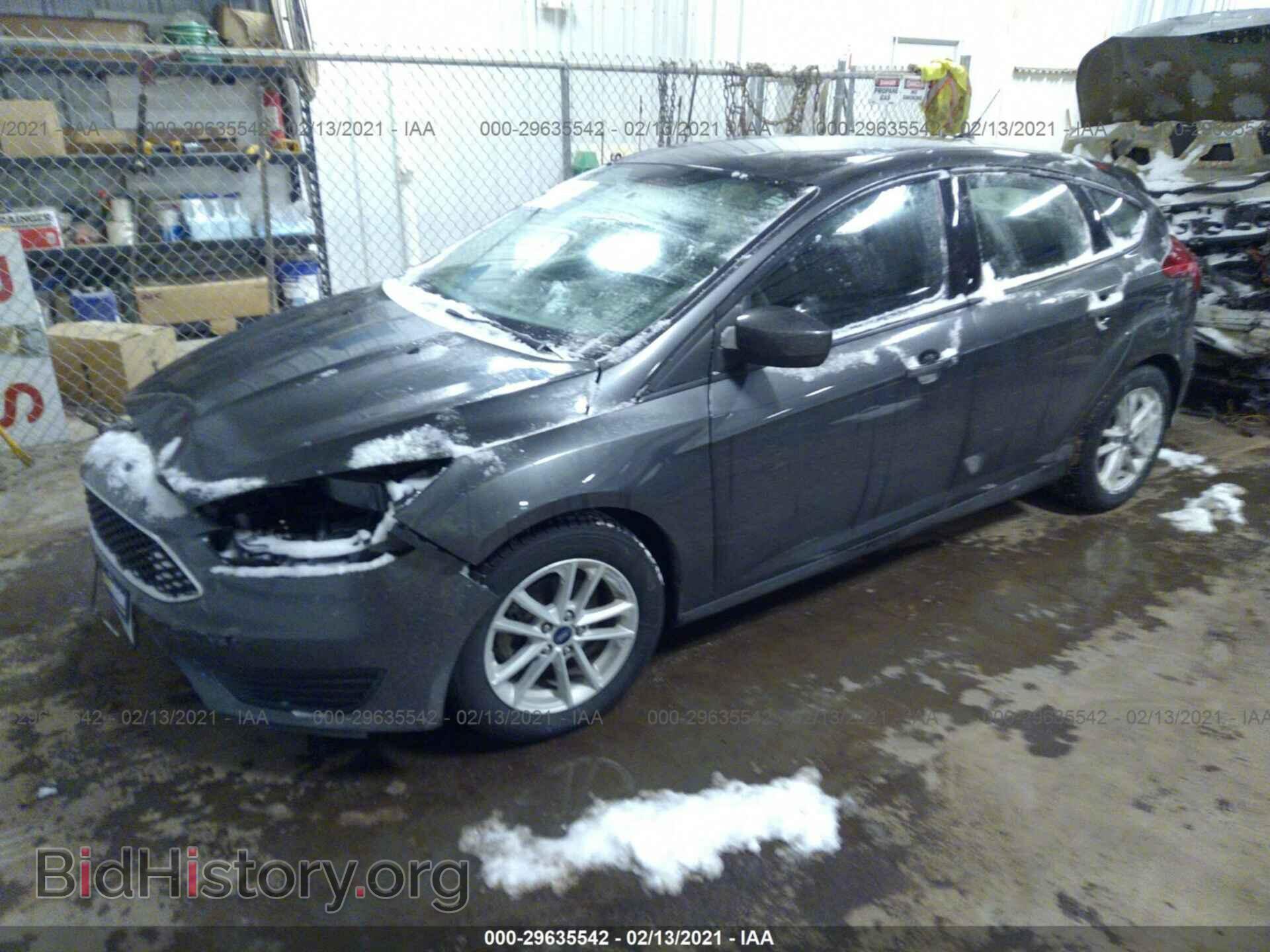 2018 FORD FOCUS - VIN: 1FADP3K20JL205966 - Фото 2