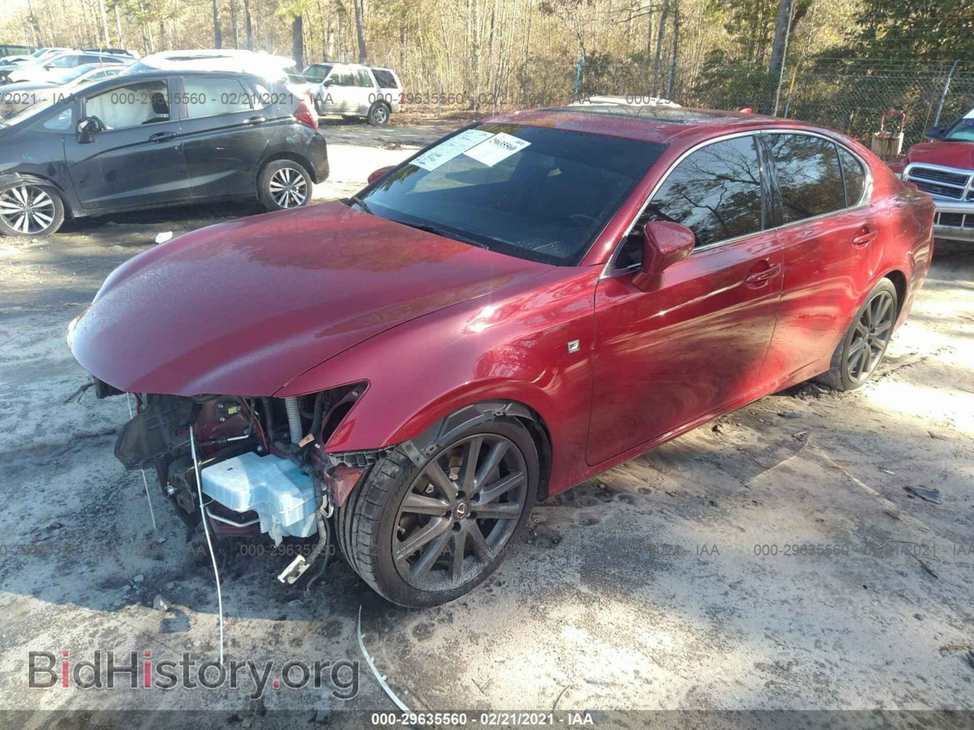 2015 LEXUS GS 350 - VIN: JTHBE1BL1FA001389 - Фото 2