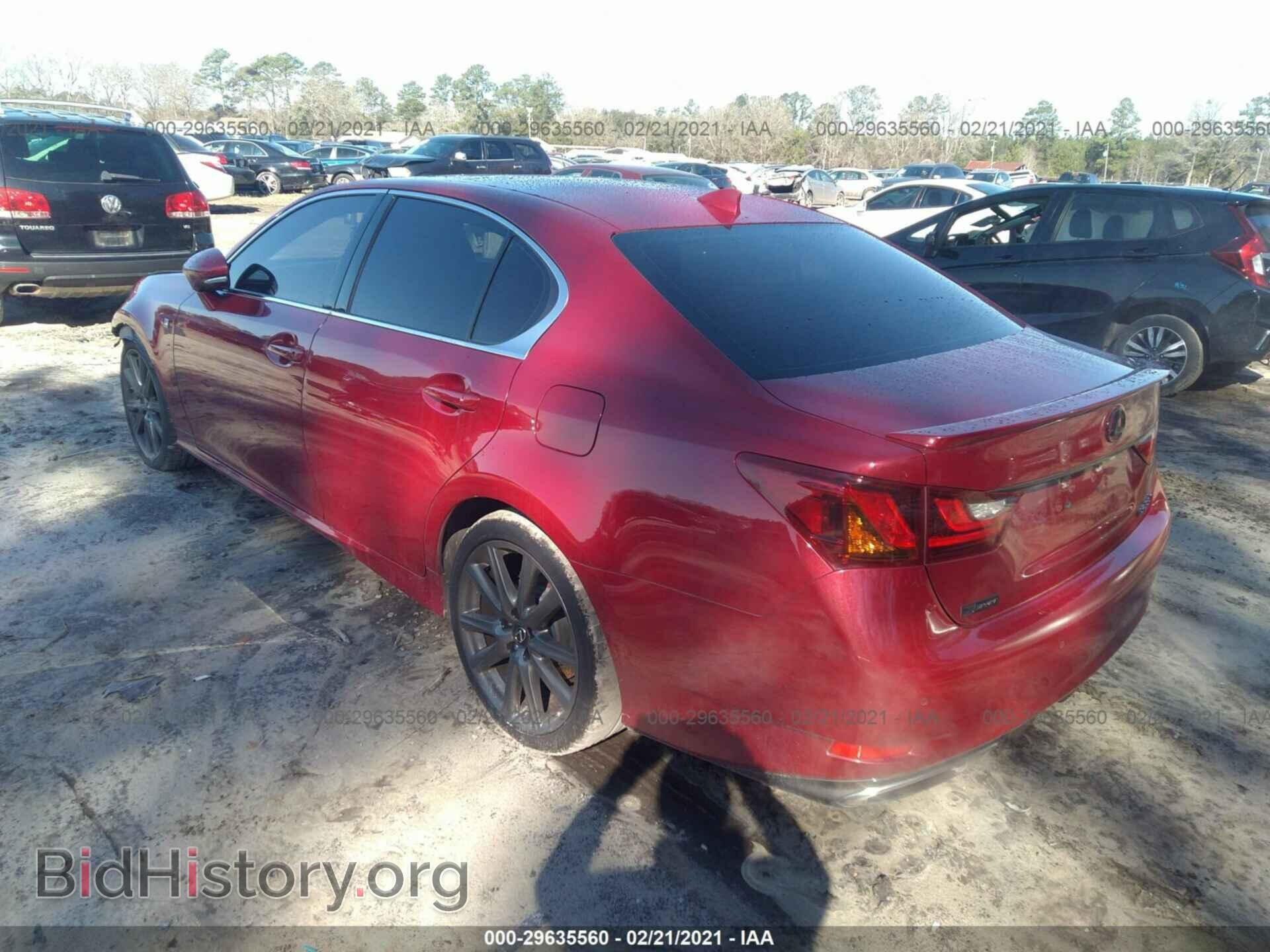 2015 LEXUS GS 350 - VIN: JTHBE1BL1FA001389 - Фото 3