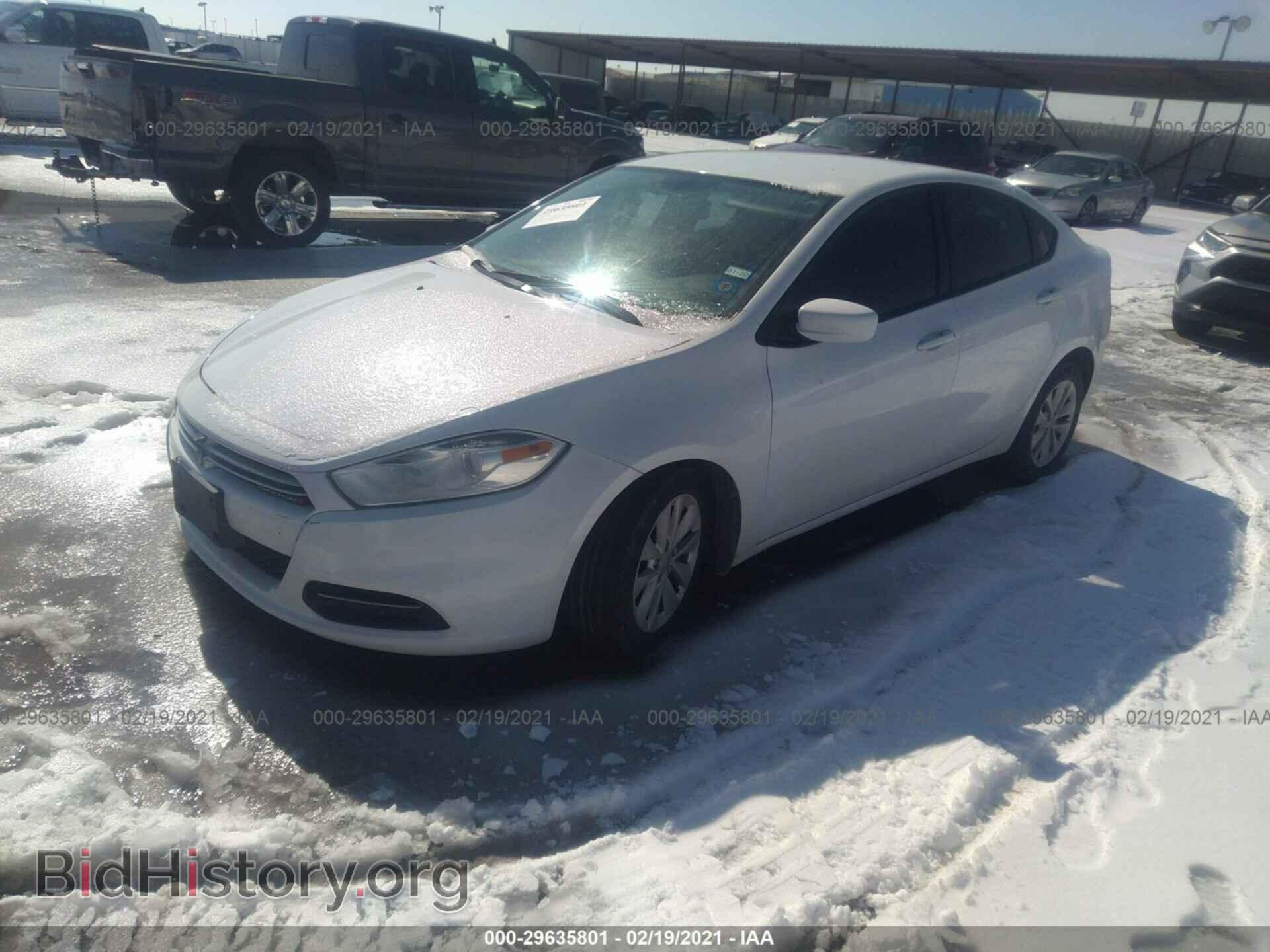 2014 DODGE DART - VIN: 1C3CDFDHXED668901 - Фото 2