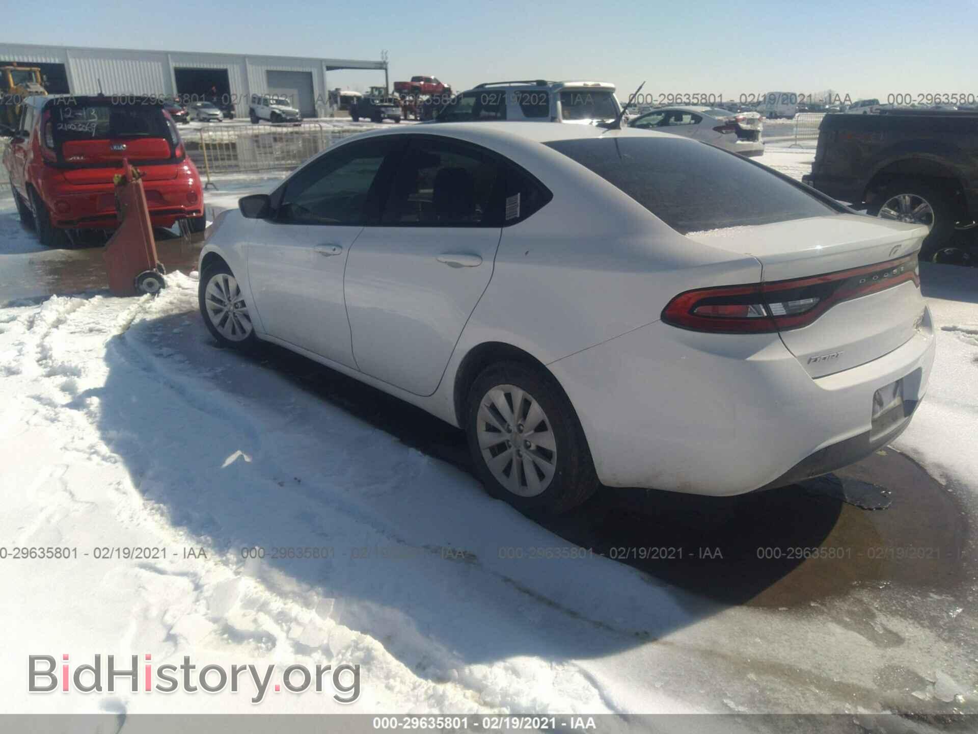 2014 DODGE DART - VIN: 1C3CDFDHXED668901 - Фото 3