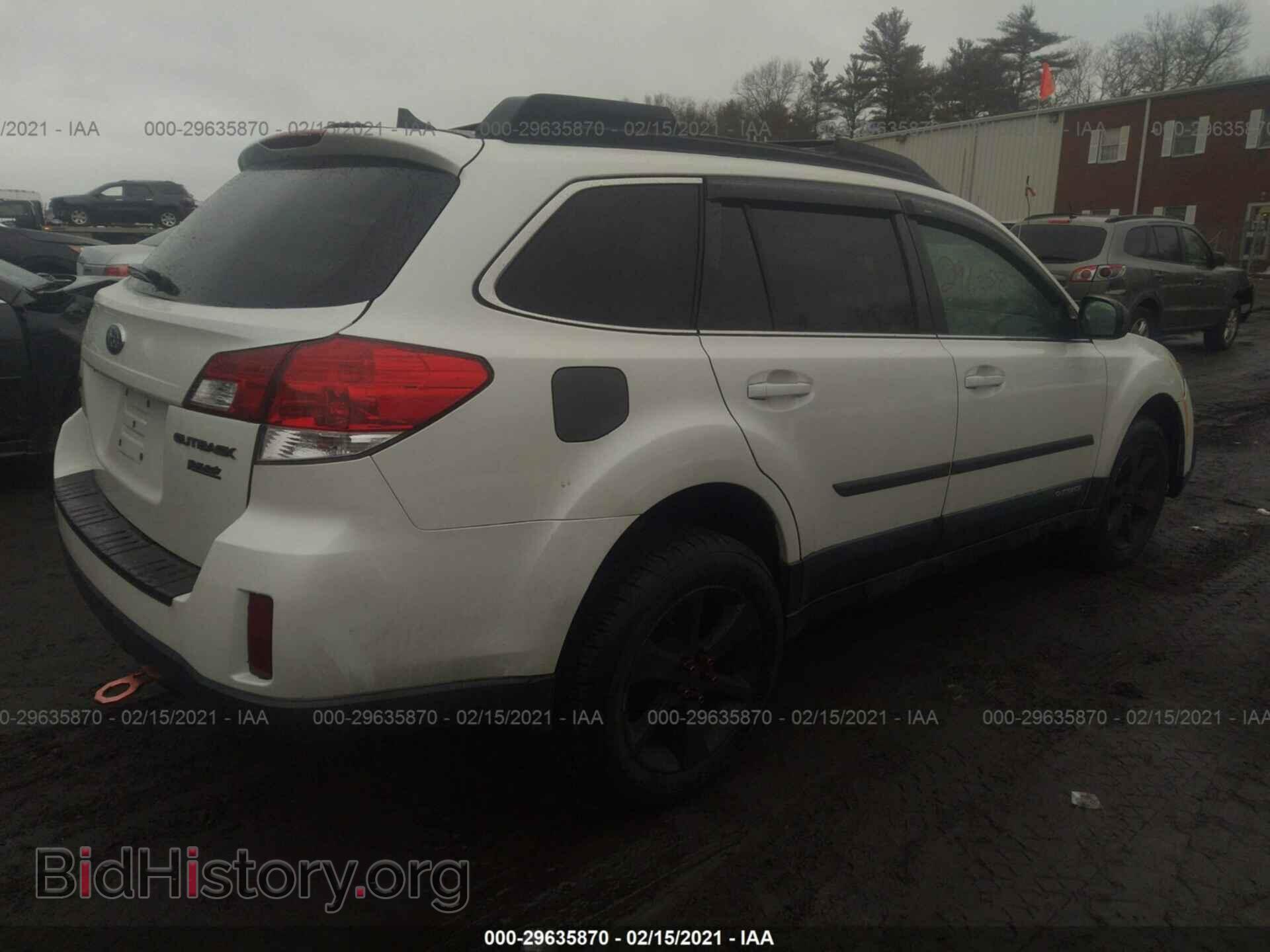 2014 SUBARU OUTBACK - VIN: 4S4BRBEC8E3327177 - Фото 4