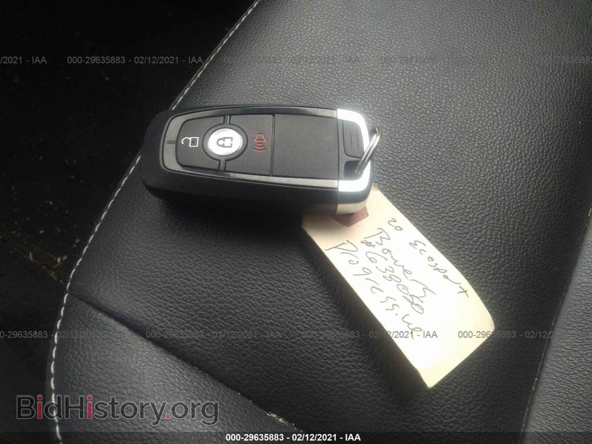 2020 FORD ECOSPORT - VIN: MAJ6S3KLXLC317158 - Фото 11