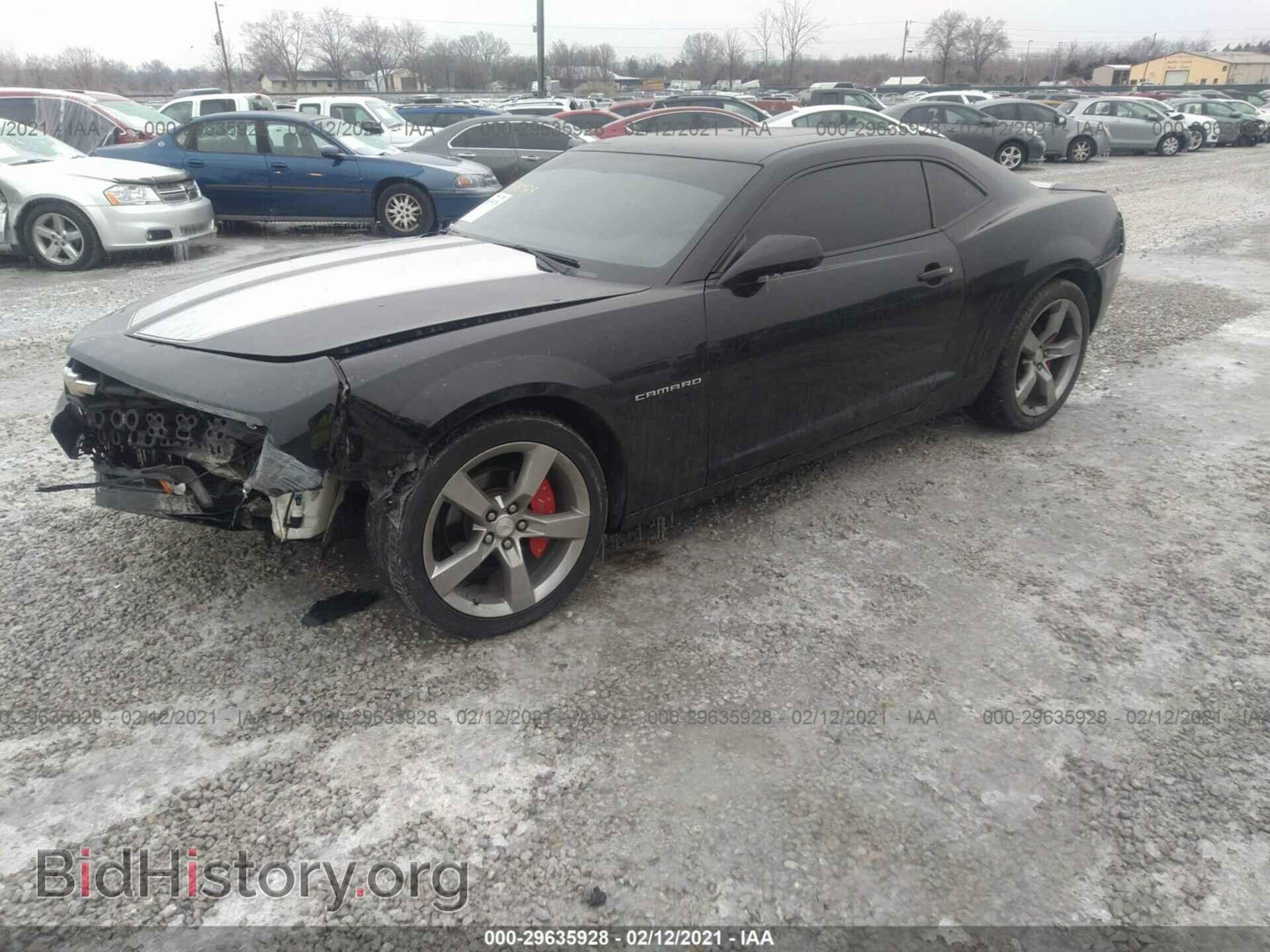 2012 CHEVROLET CAMARO - VIN: 2G1FB1E39C9178781 - Фото 2