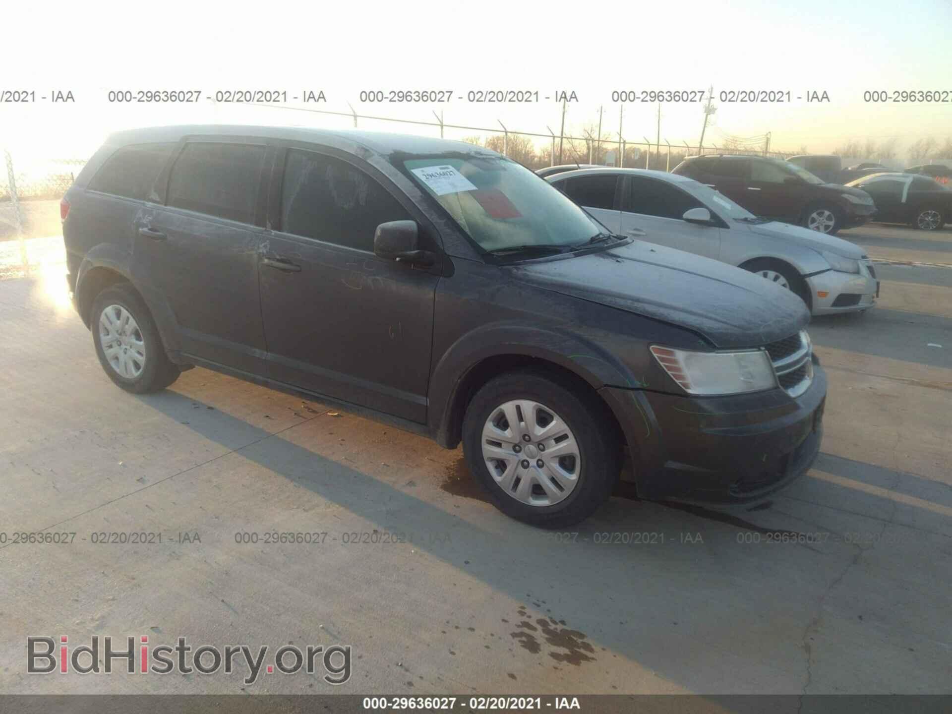 Photo 3C4PDCAB8ET310685 - DODGE JOURNEY 2014