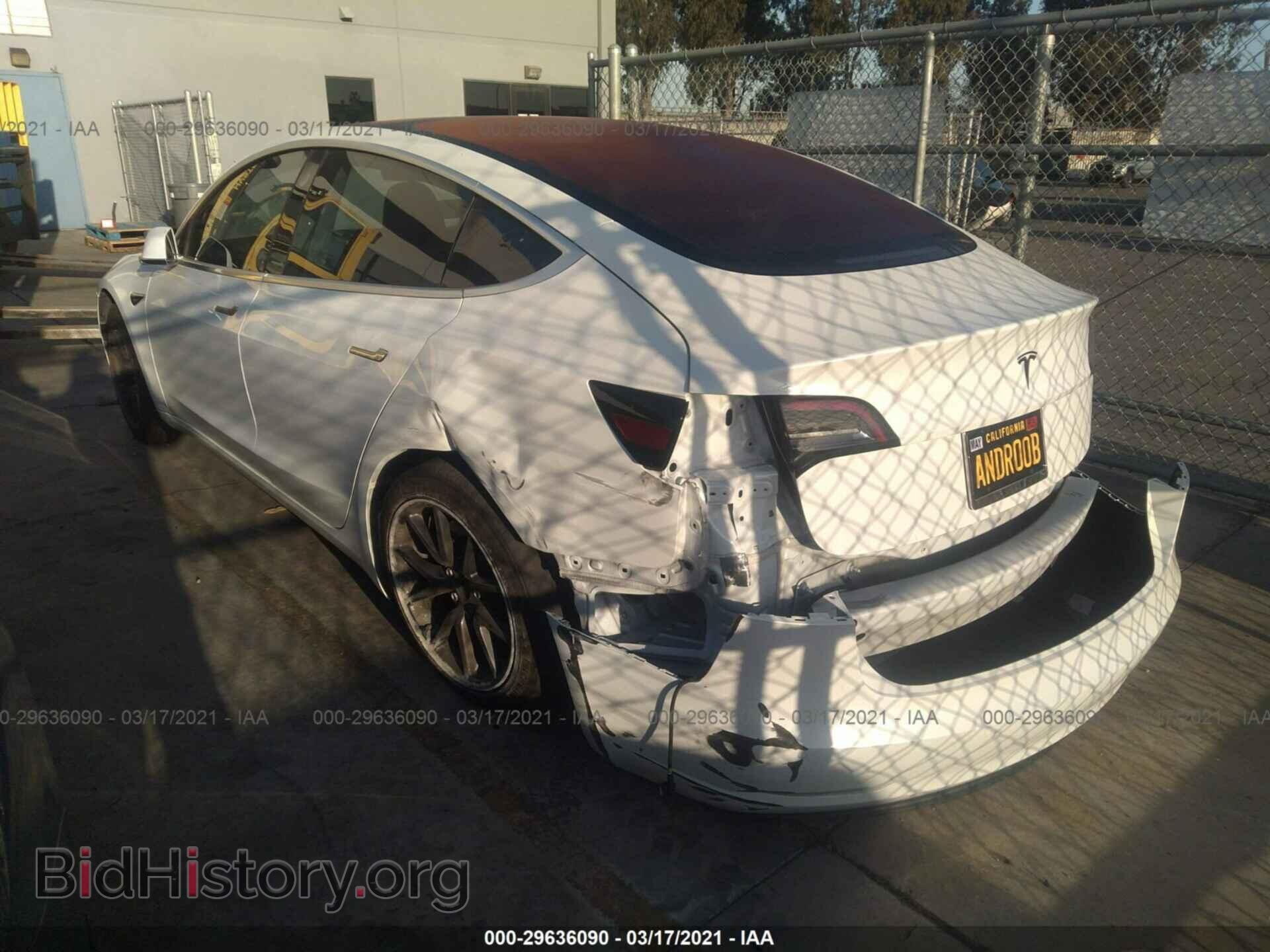 2018 TESLA MODEL 3 - VIN: 5YJ3E1EA3JF017223 - Photo 3