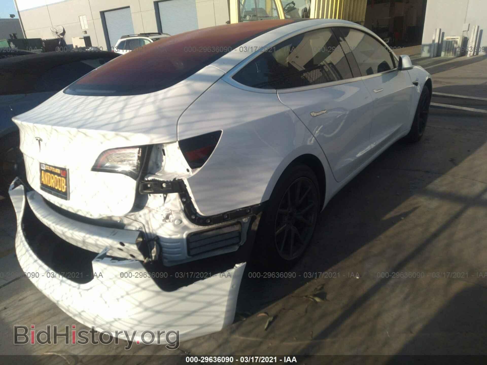 2018 TESLA MODEL 3 - VIN: 5YJ3E1EA3JF017223 - Photo 4