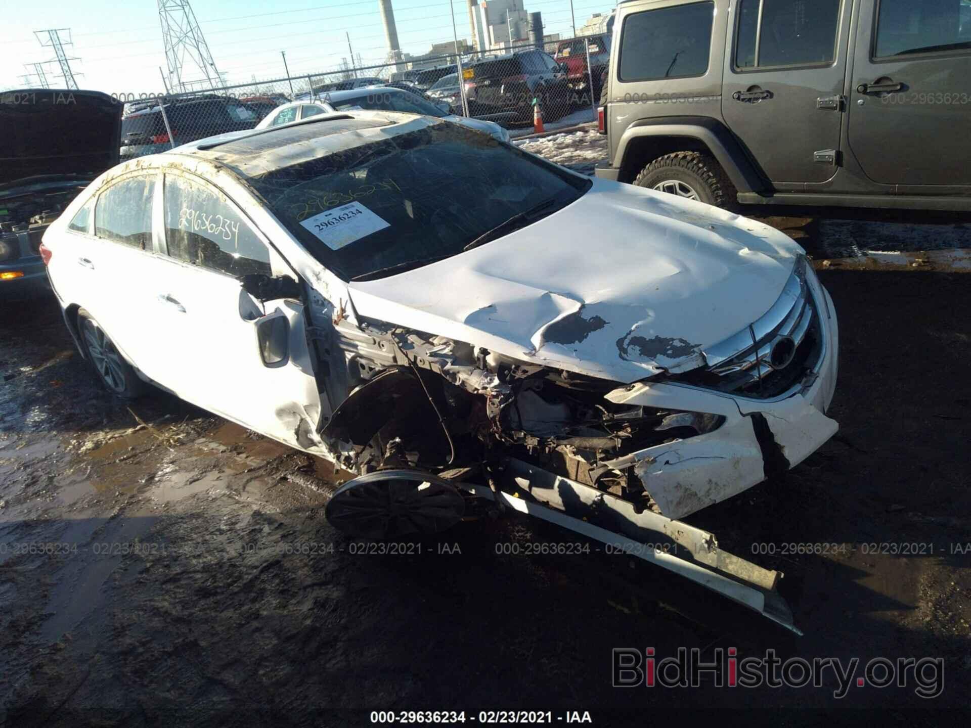 Photo 5NPEC4AC8EH919543 - HYUNDAI SONATA 2014