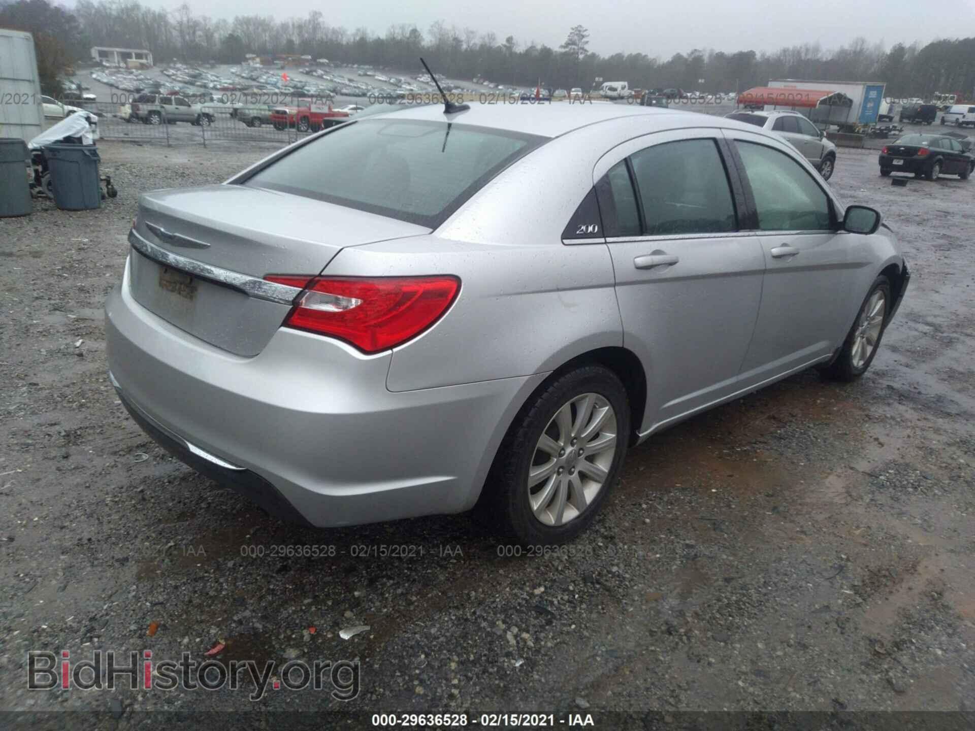 2012 CHRYSLER 200 - VIN: 1C3CCBBB8CN144356 - Фото 4