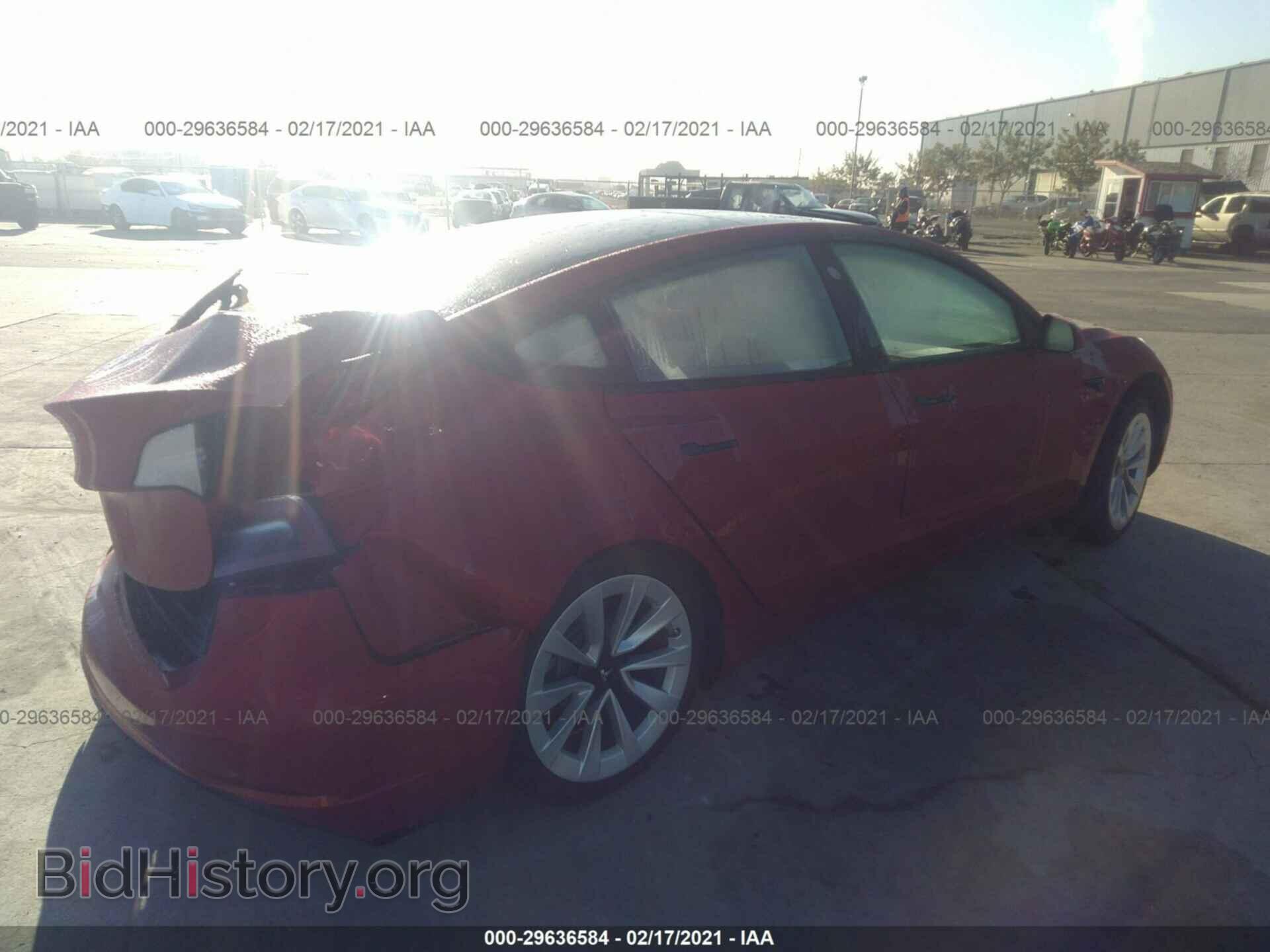 2021 TESLA MODEL 3 - VIN: 5YJ3E1EA1MF877531 - Фото 4