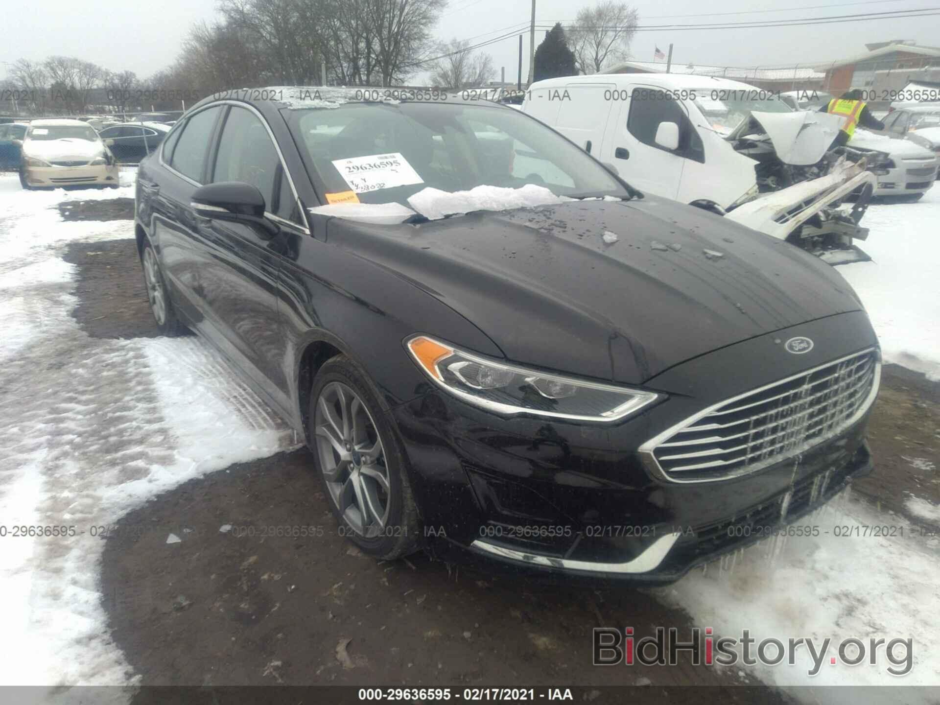 Photo 3FA6P0CD6KR139255 - FORD FUSION 2019