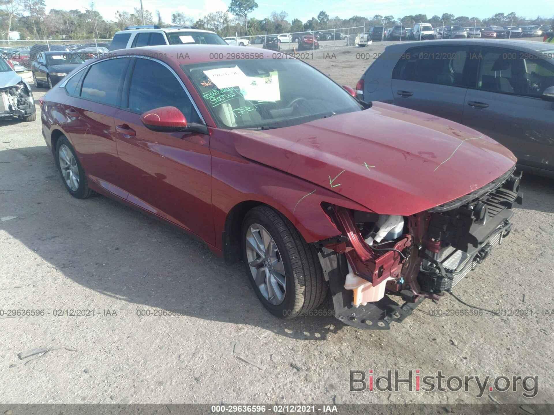 Photo 1HGCV1F17JA218664 - HONDA ACCORD SEDAN 2018