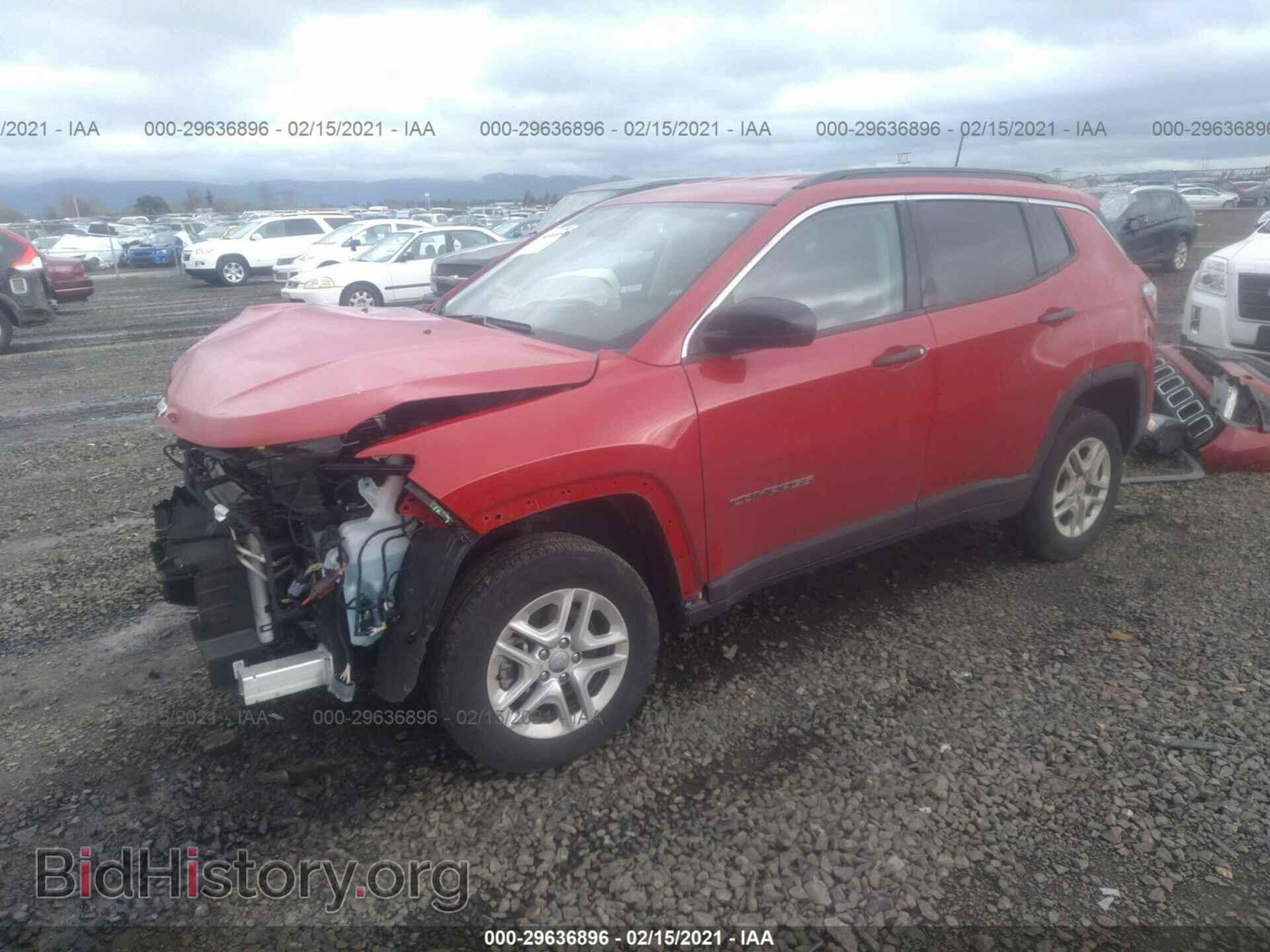 2020 JEEP COMPASS - VIN: 3C4NJDAB8LT149161 - Фото 2