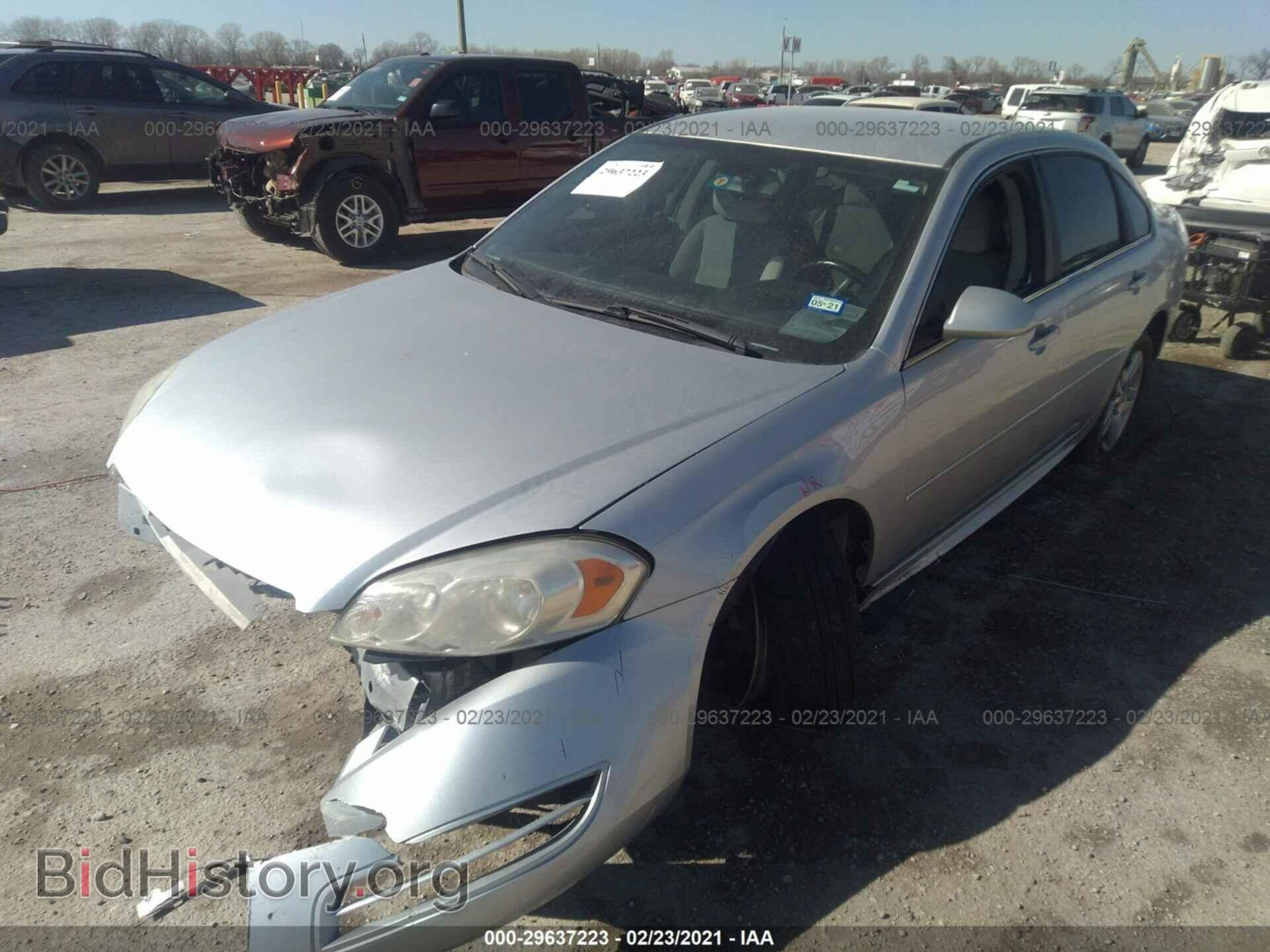 2012 CHEVROLET IMPALA - VIN: 2G1WG5E32C1226502 - Фото 2