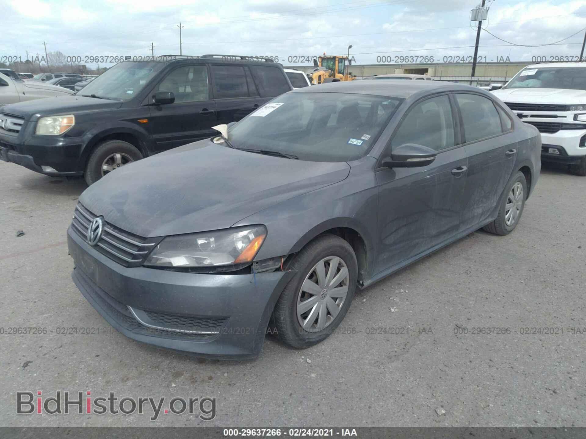 2012 VOLKSWAGEN PASSAT - VIN: 1VWAP7A30CC043402 - Фото 2