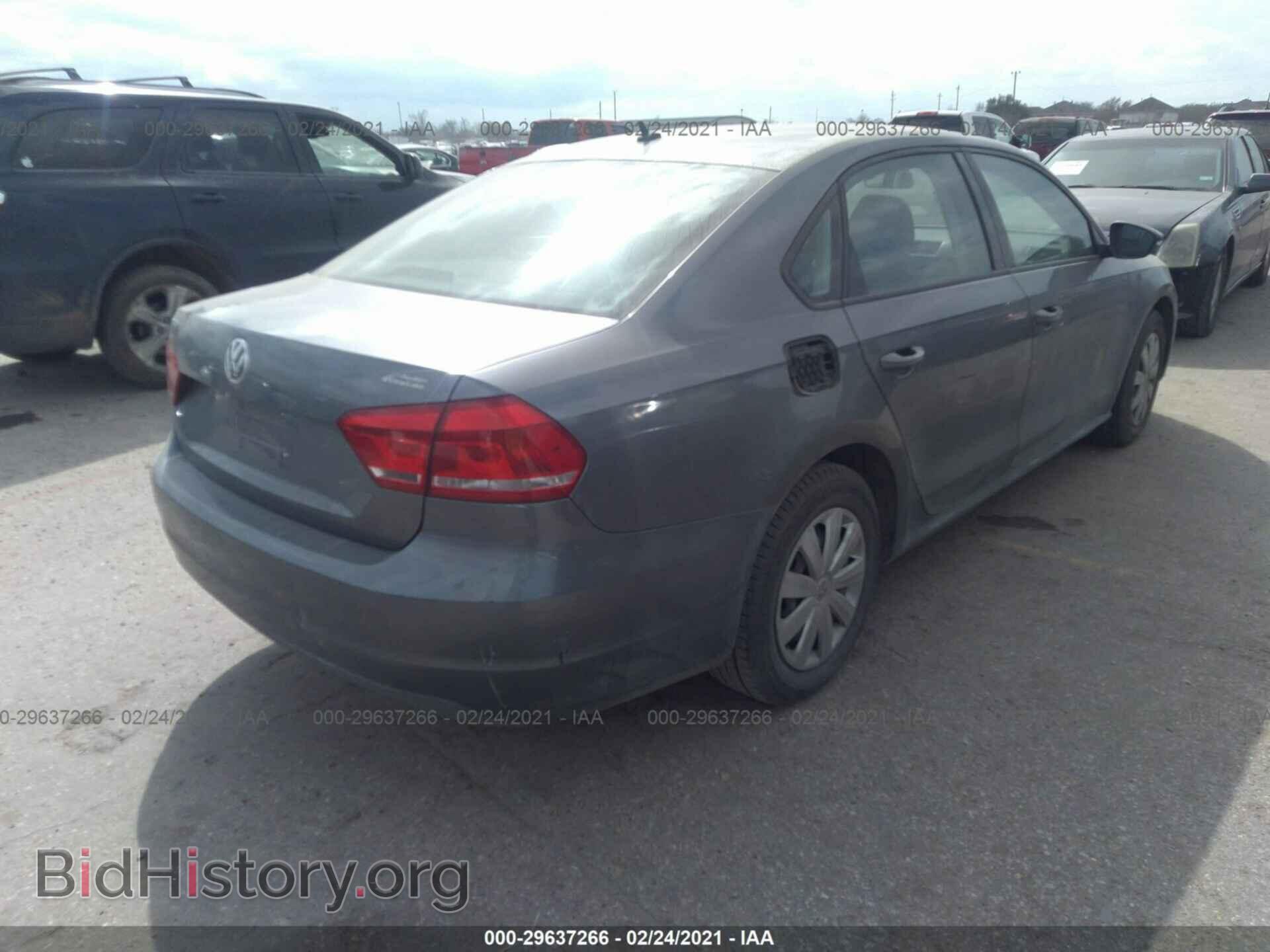 2012 VOLKSWAGEN PASSAT - VIN: 1VWAP7A30CC043402 - Фото 4