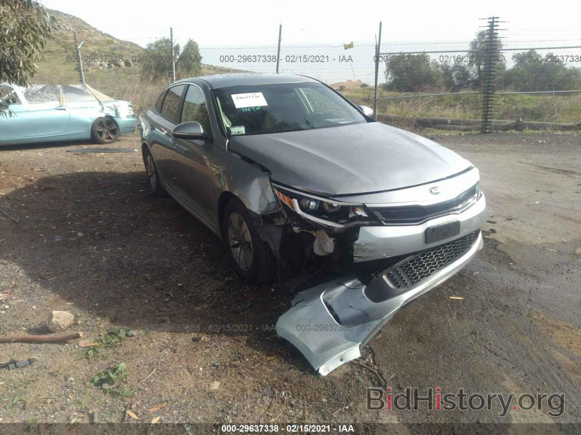 Photo KNAGT4LE2H5008942 - KIA OPTIMA HYBRID 2017