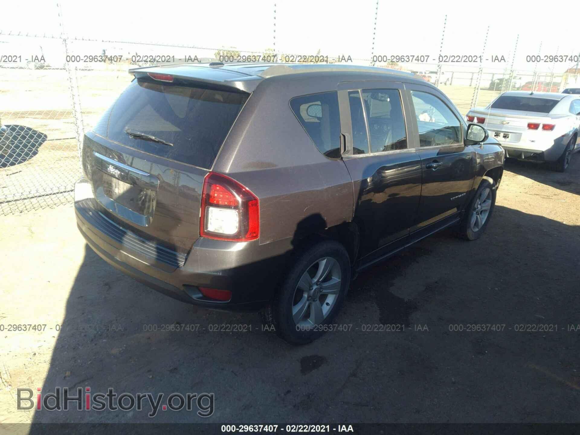 2014 JEEP COMPASS - VIN: 1C4NJCBB1ED826021 - Фото 4