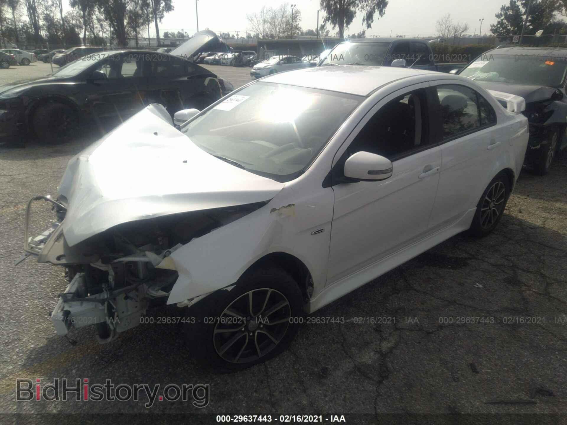 2017 MITSUBISHI LANCER - VIN: JA32U2FU6HU014149 - Фото 2
