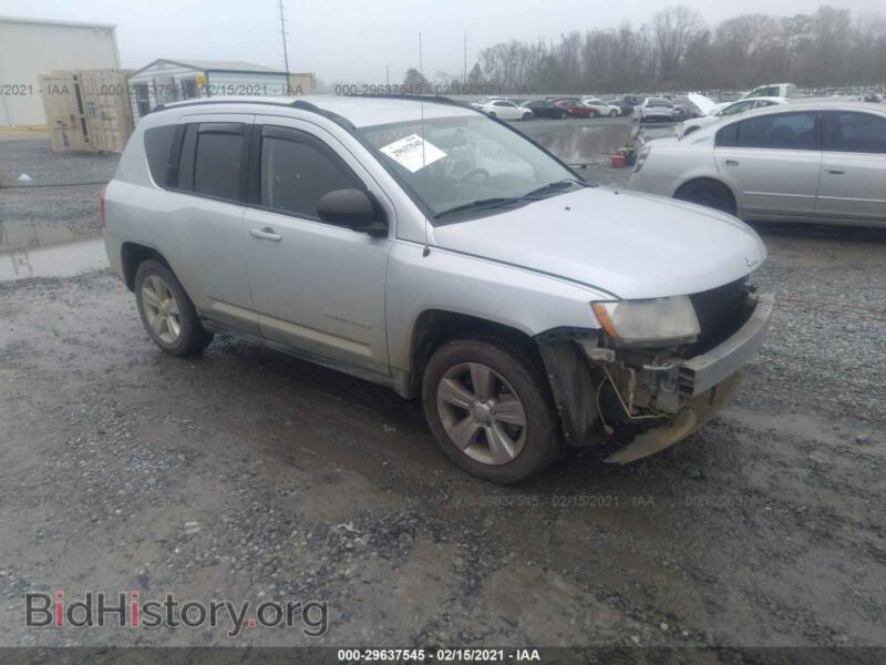 2011 Jeep COMPASS Latitude (VIN 1J4NT1FA5BD288901) — фото 1 из 11, IAAI, повреждение: передняя часть