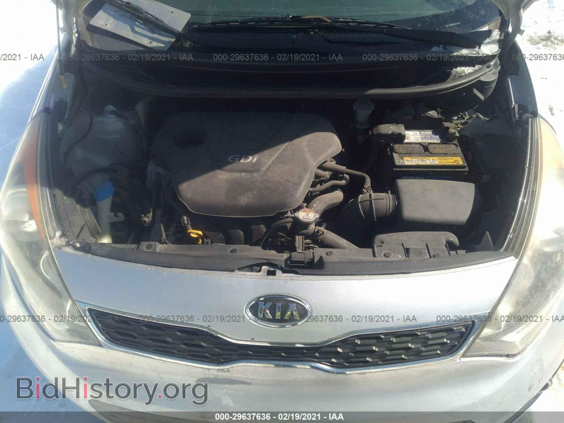 2012 KIA RIO - VIN: KNADN5A32C6078559 - Фото 10