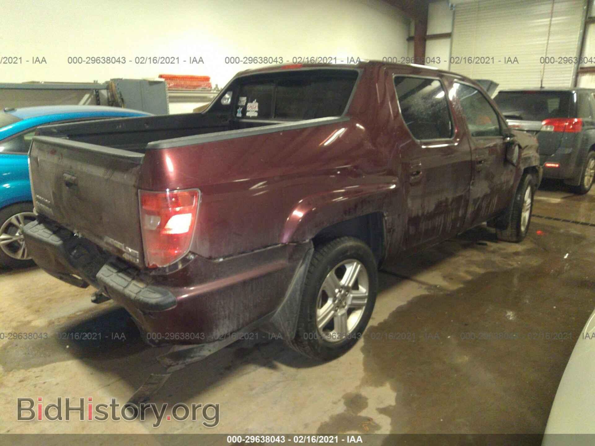2009 HONDA RIDGELINE - VIN: 5FPYK16579B109650 - Фото 4