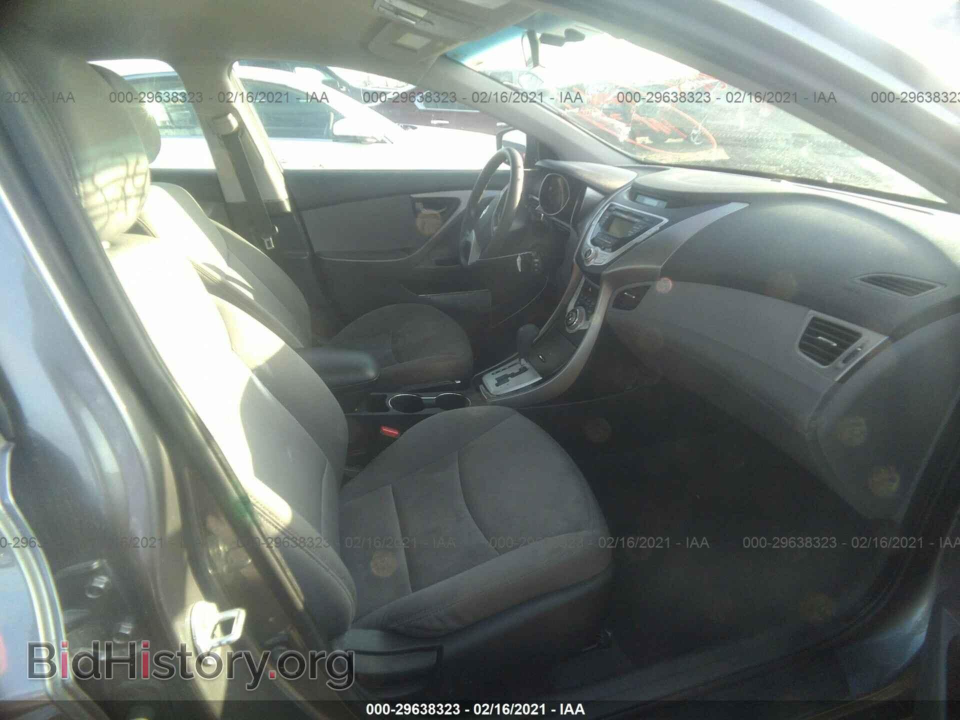 2012 HYUNDAI ELANTRA - VIN: 5NPDH4AE8CH107350 - Фото 5