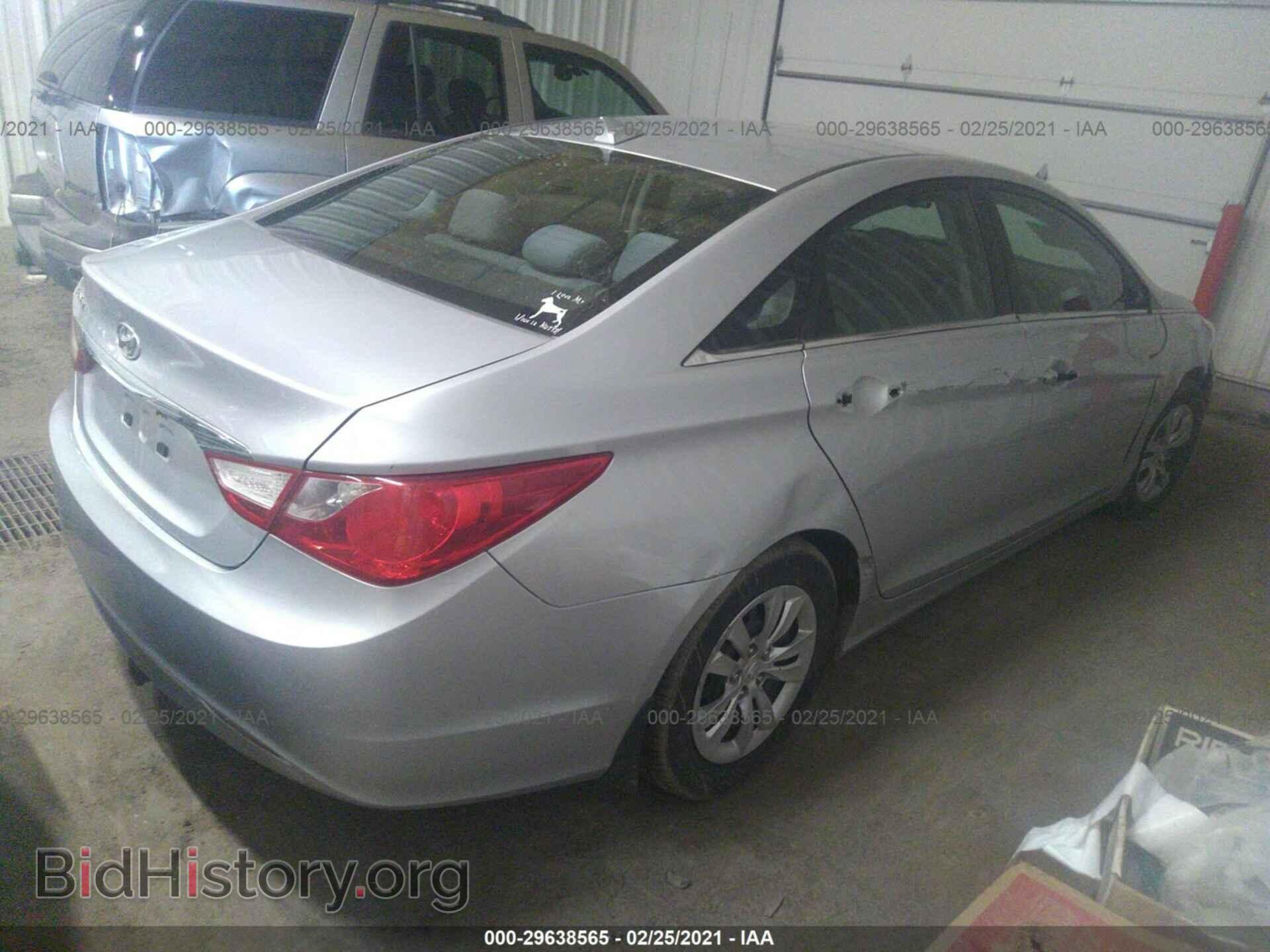 2013 HYUNDAI SONATA - VIN: 5NPEB4AC8DH648243 - Фото 4