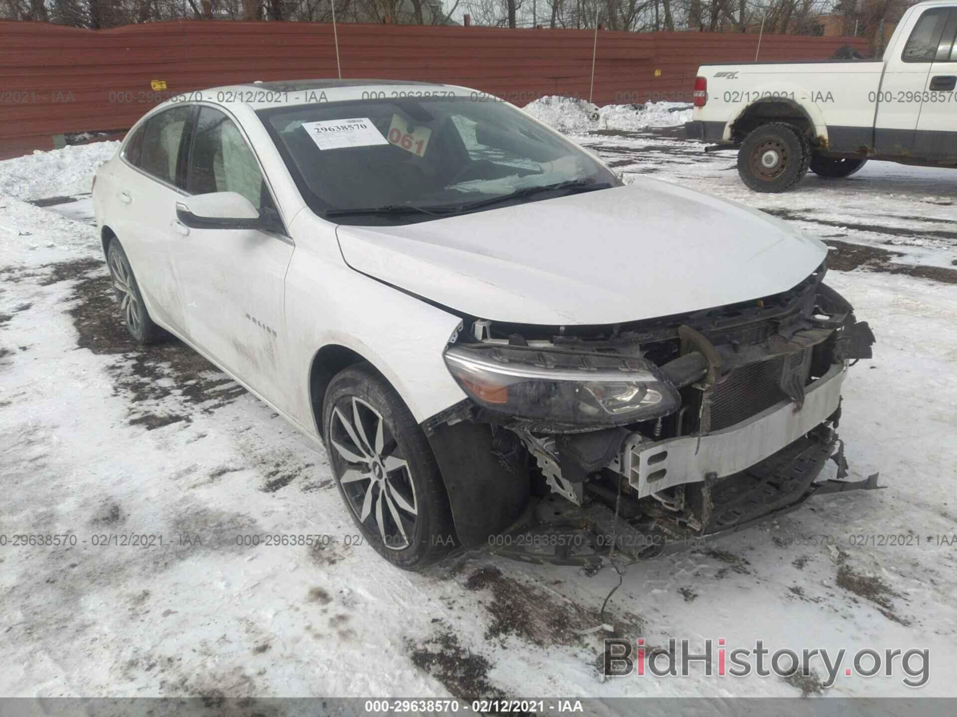 Photo 1G1ZE5ST4HF175995 - CHEVROLET MALIBU 2017