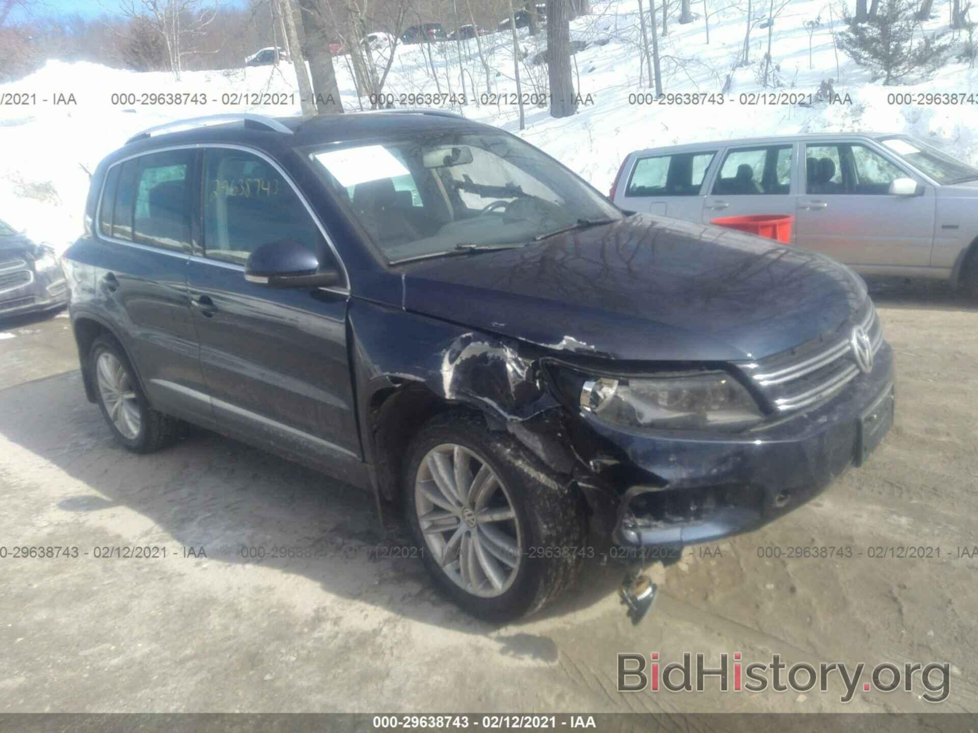 Photo WVGBV3AX8DW620083 - VOLKSWAGEN TIGUAN 2013