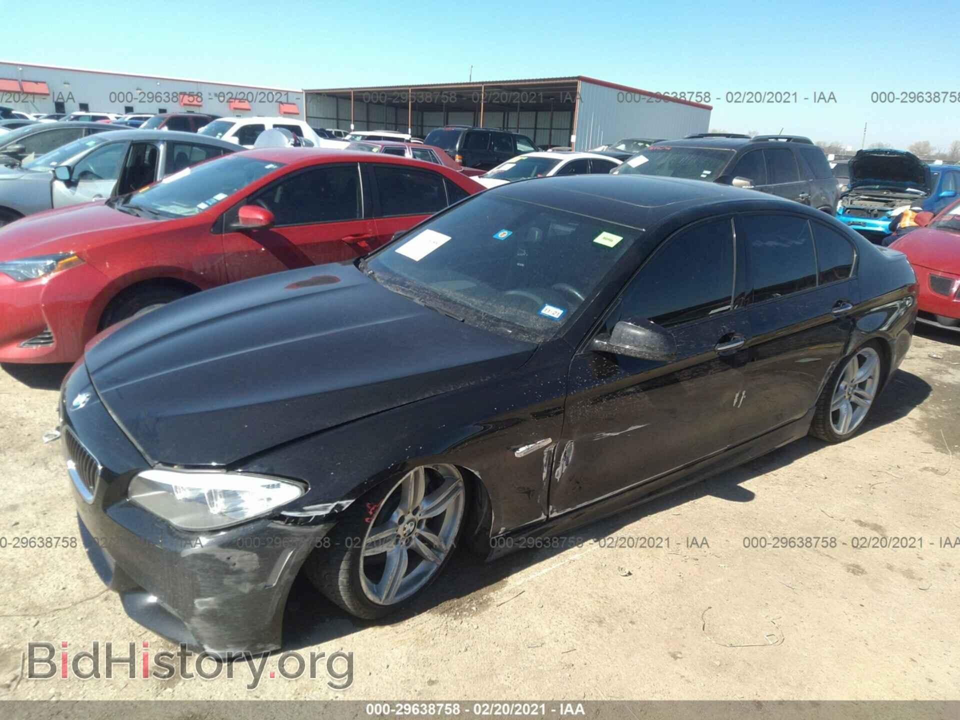 2013 BMW 5 SERIES - VIN: WBAFR7C59DC825021 - Фото 2