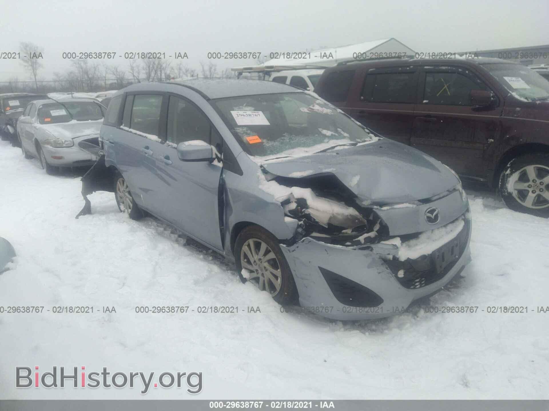 Photo JM1CW2BL2C0111989 - MAZDA MAZDA5 2012