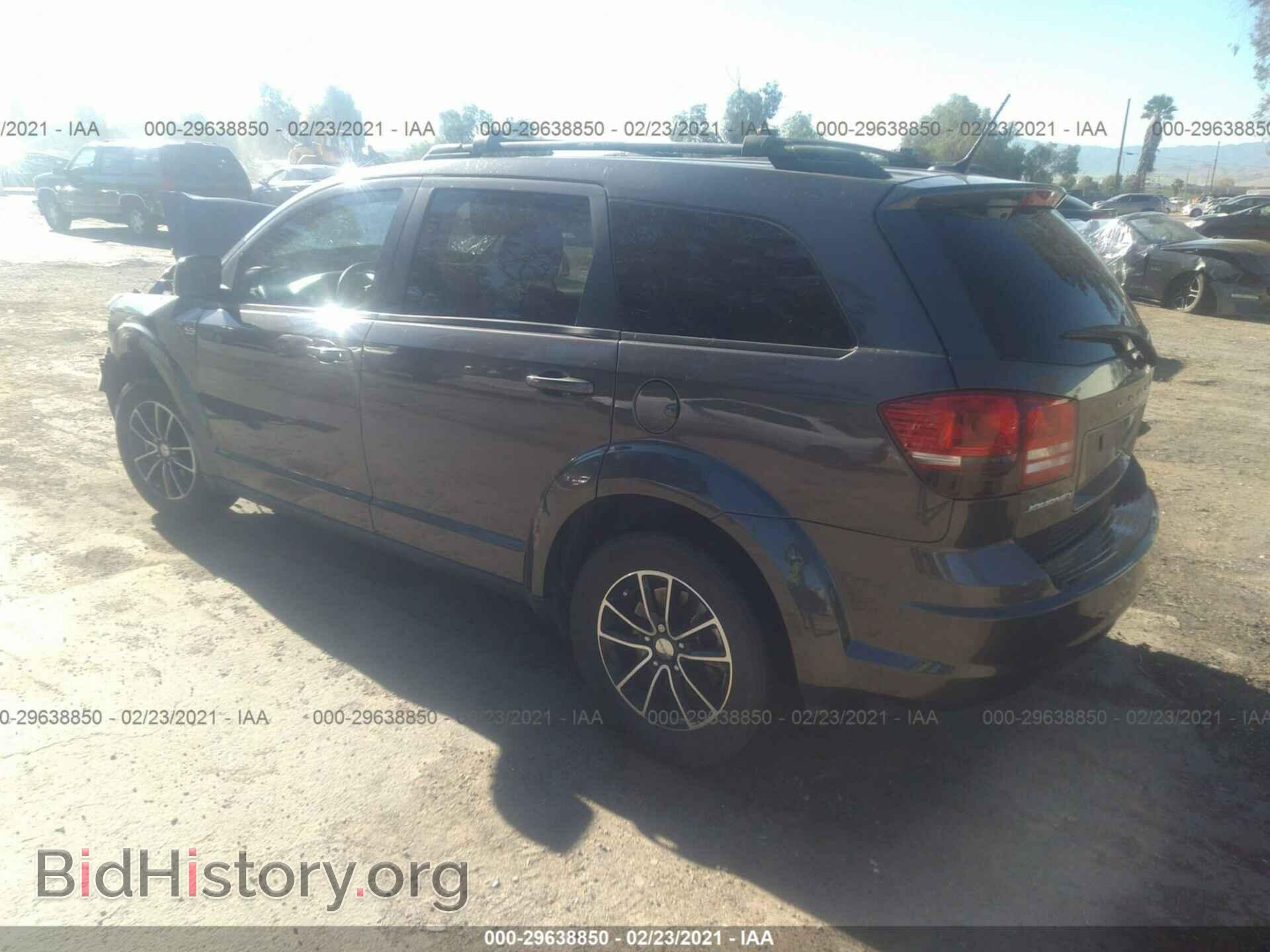 2017 DODGE JOURNEY - VIN: 3C4PDCAB5HT648260 - Фото 3